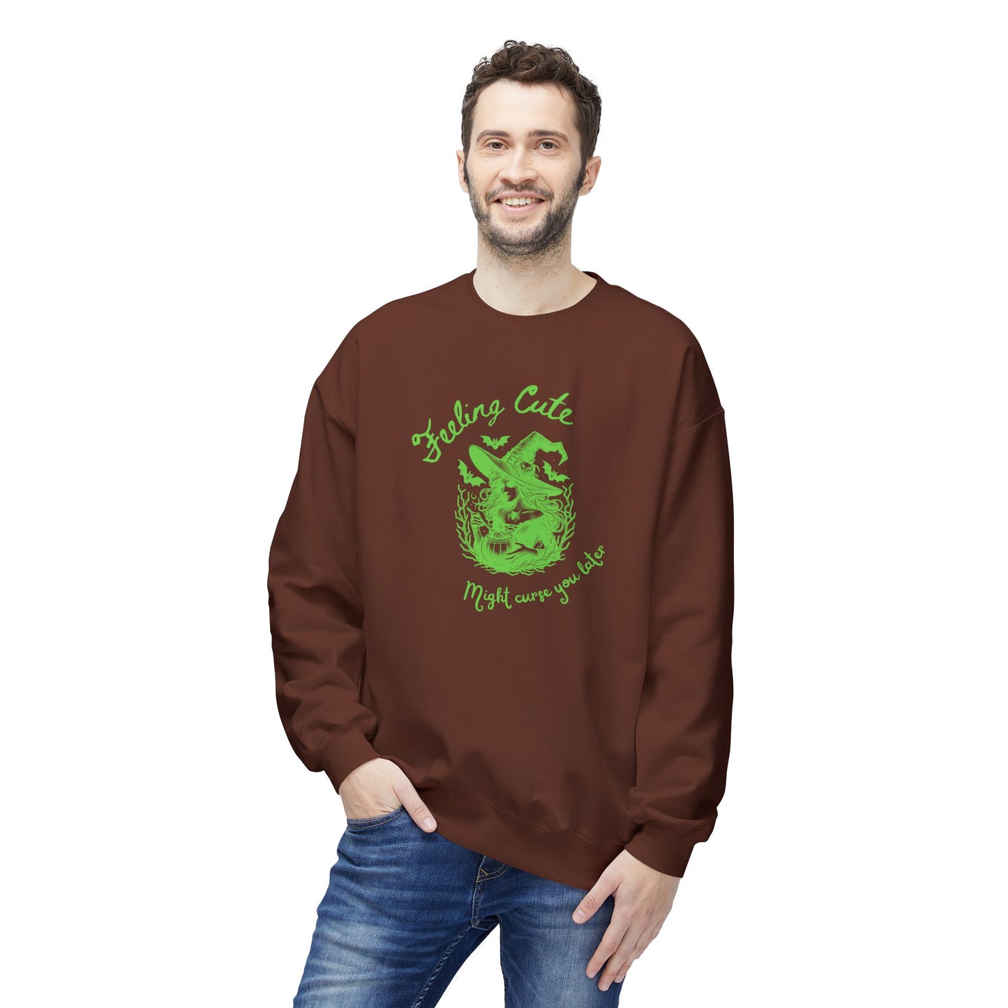 Feeling Cute, Might Curse You Later Sweatshirt