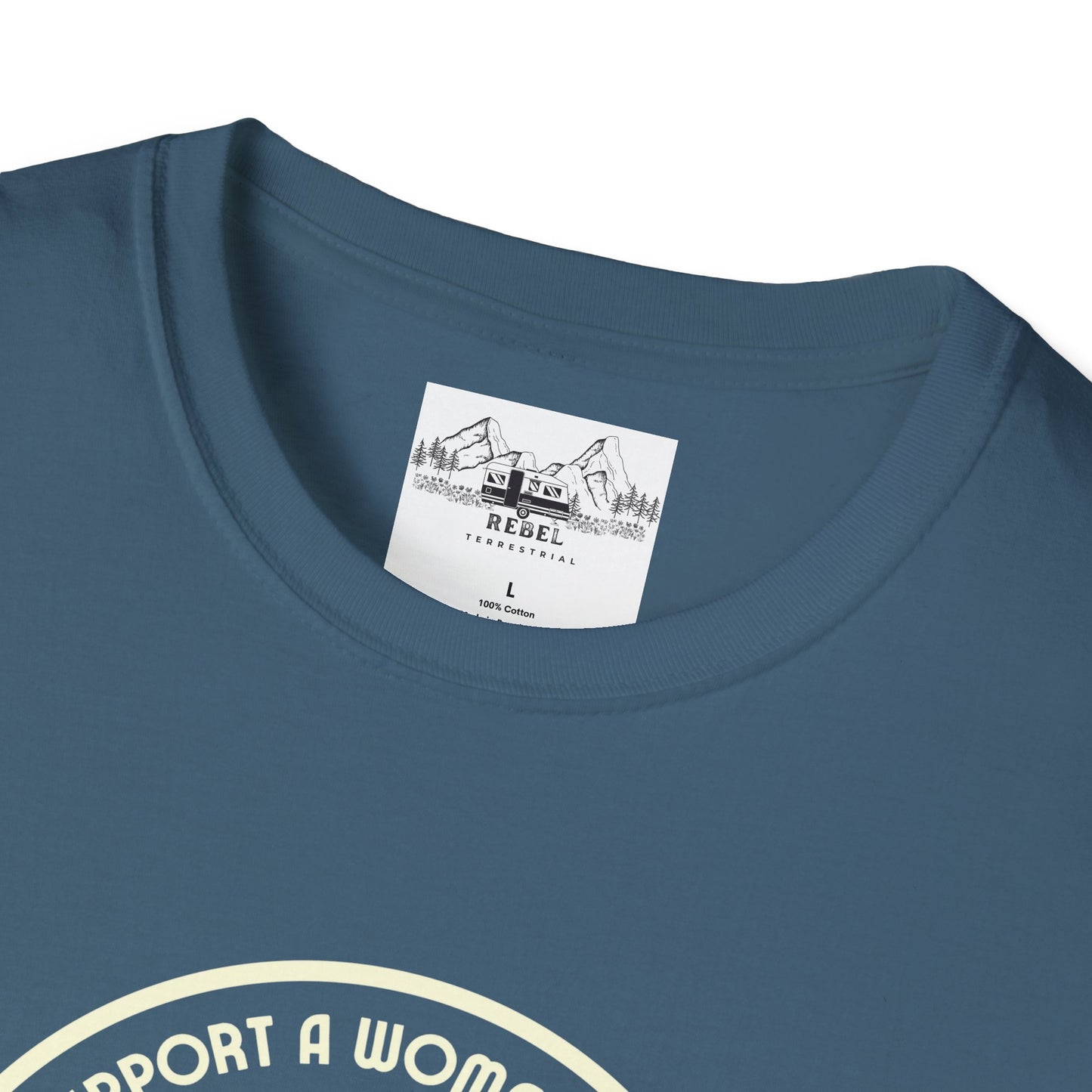 I Support a Woman’s Right to Have Pockets – Retro Tee