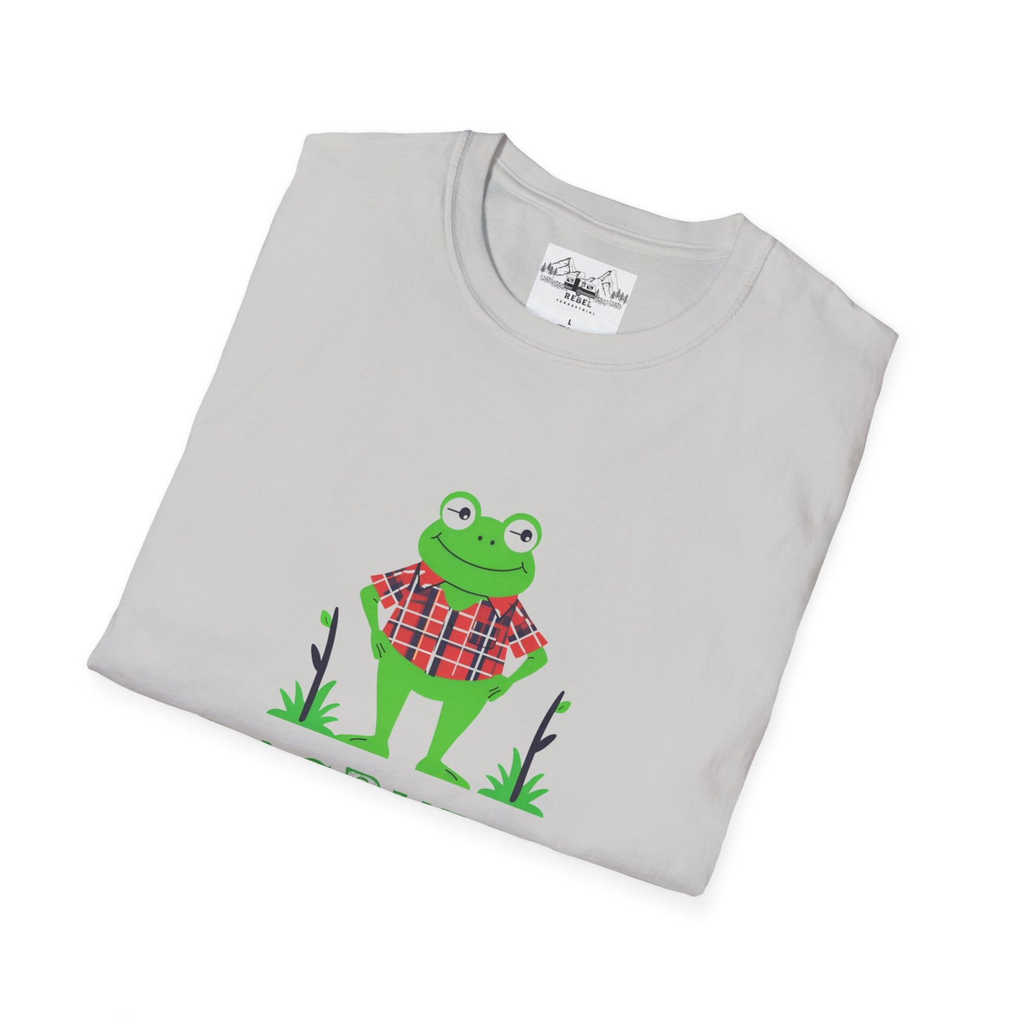 Cartoon Frog "Dagburnit" Unisex Softstyle T-Shirt – Southern Charm Meets Cozy Style