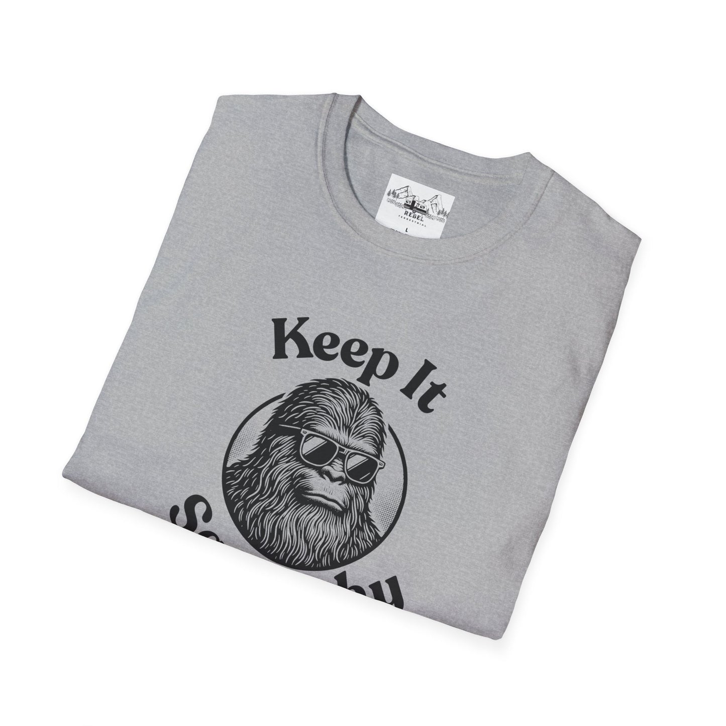 Keep It Squatchy Bigfoot T-Shirt – Unisex Softstyle Tee