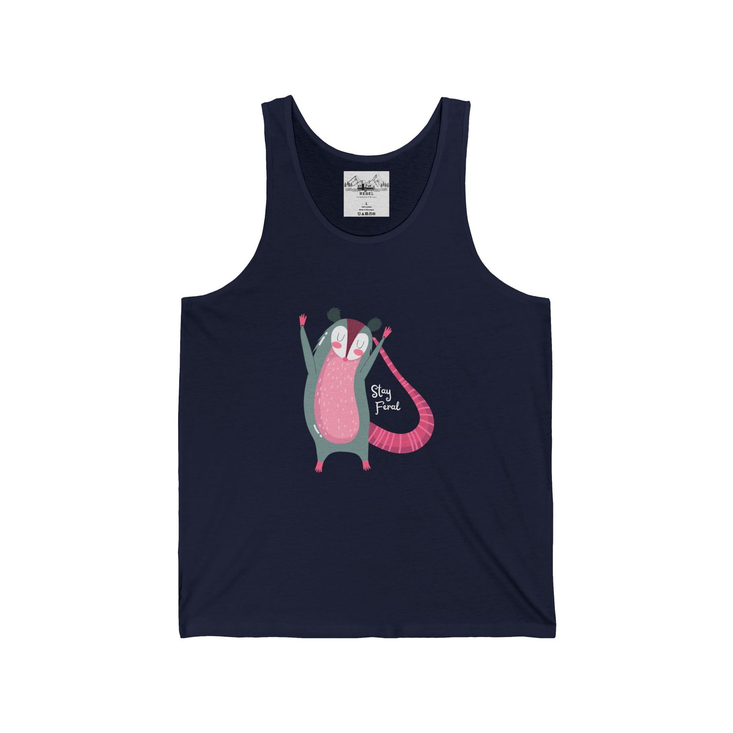Stay Feral – Unisex Jersey Tank