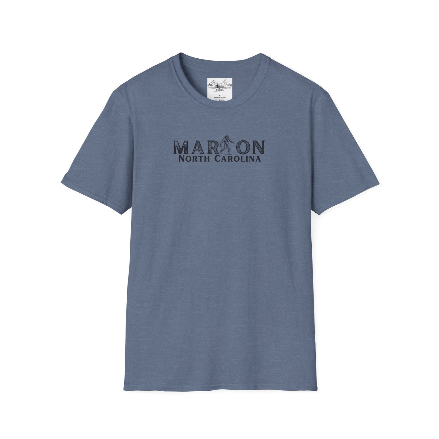 Marion North Carolina Bigfoot T-Shirt – Unisex Softstyle Tee