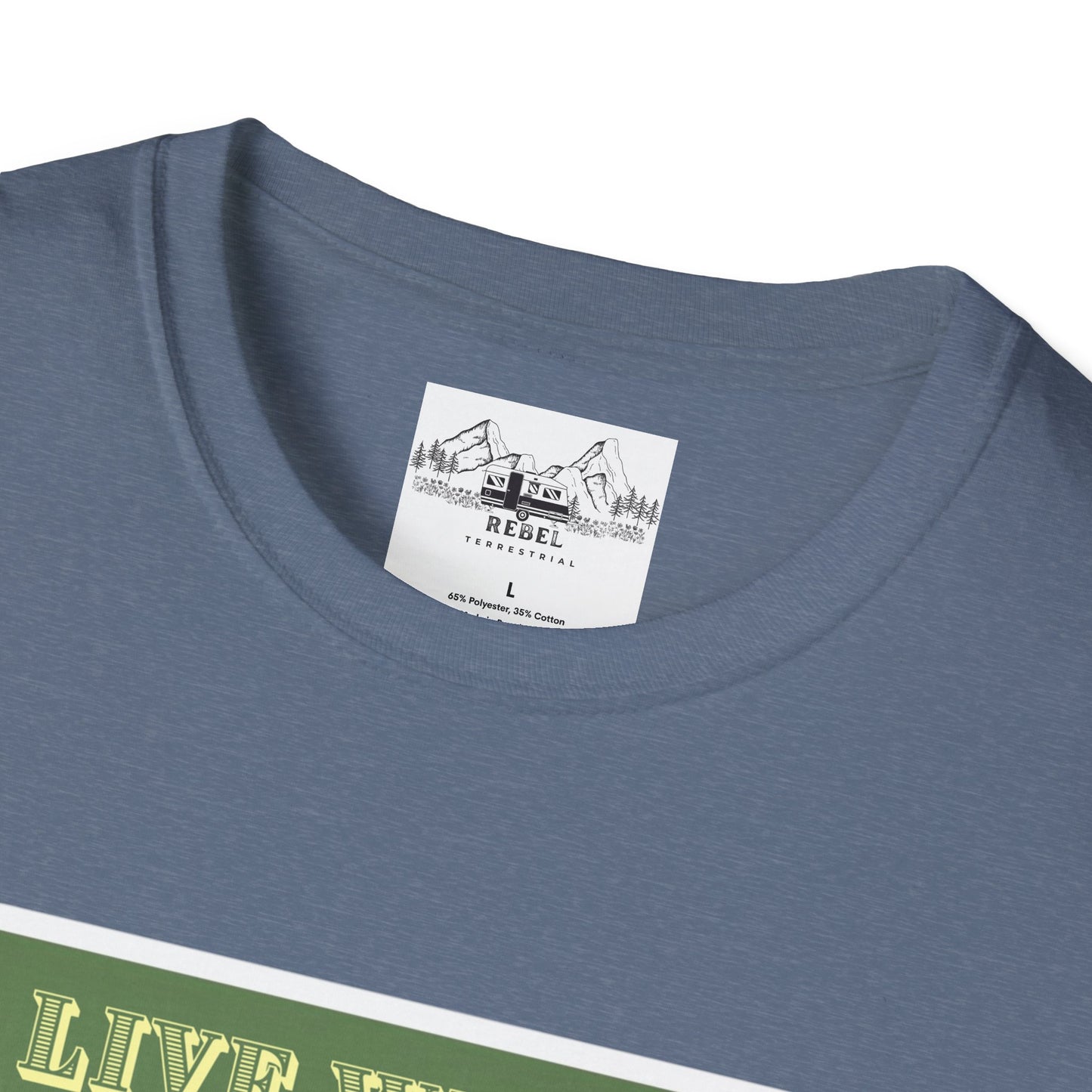 Live Weird, Fake Your Death – Angry Possum T-Shirt
