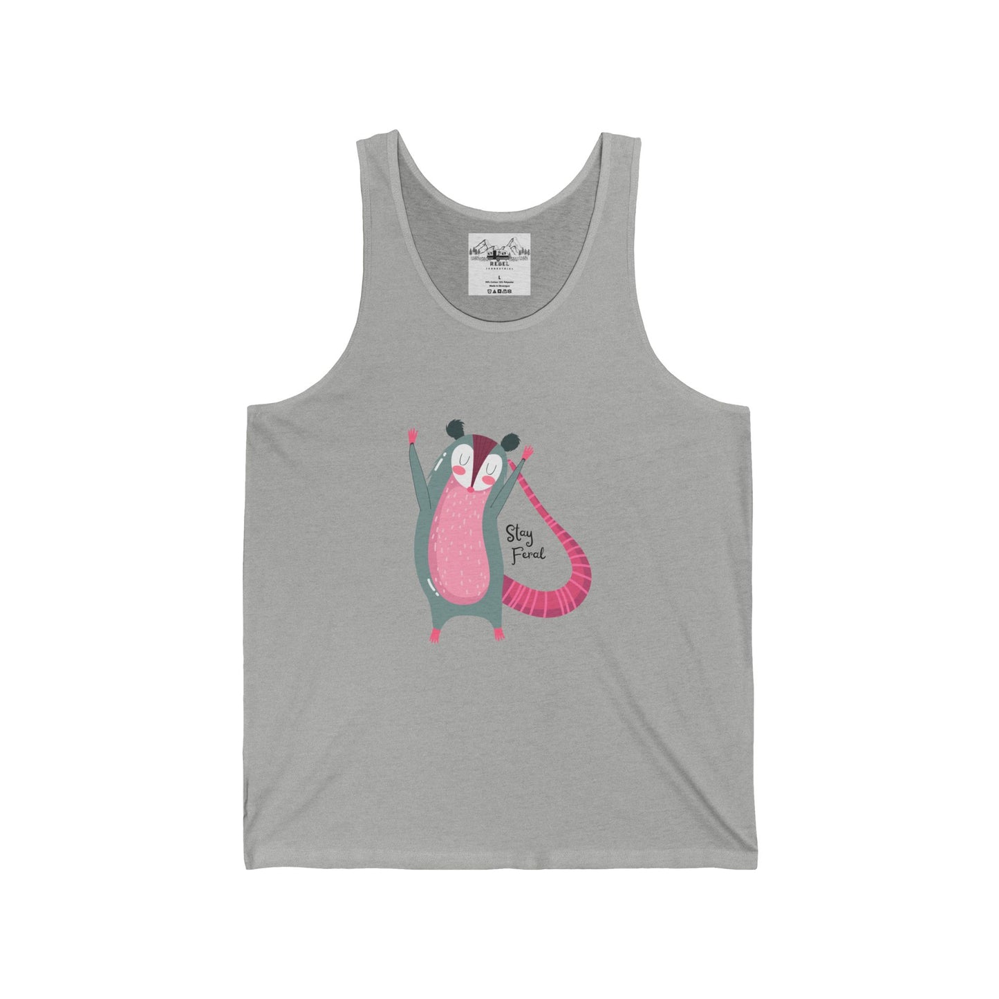Stay Feral – Unisex Jersey Tank