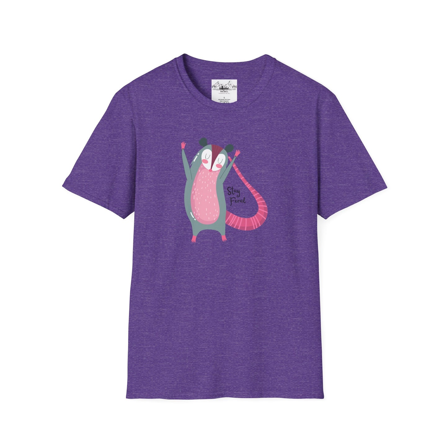 Stay Feral β Happy Possum T-Shirt