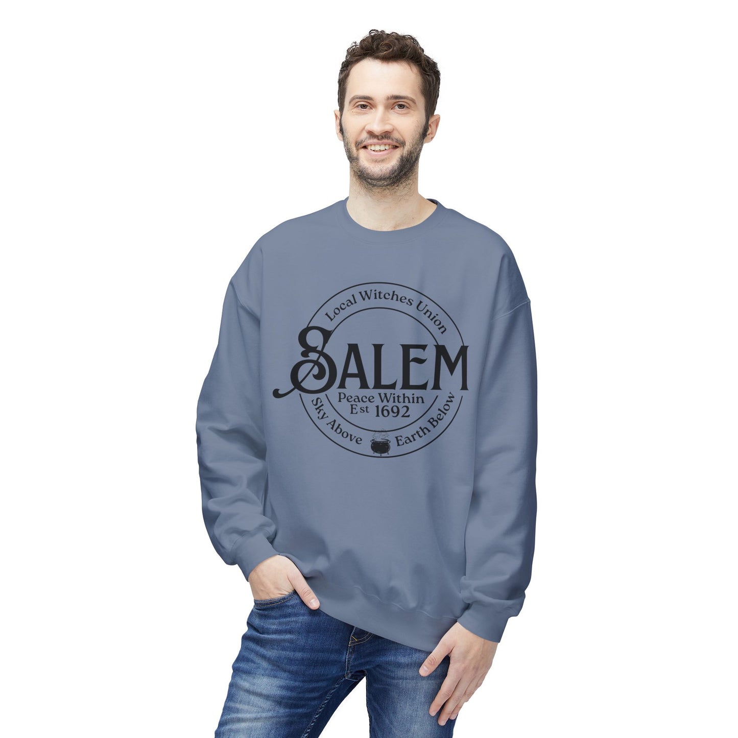 Salem Local Witches Union Midweight Fleece Sweatshirt