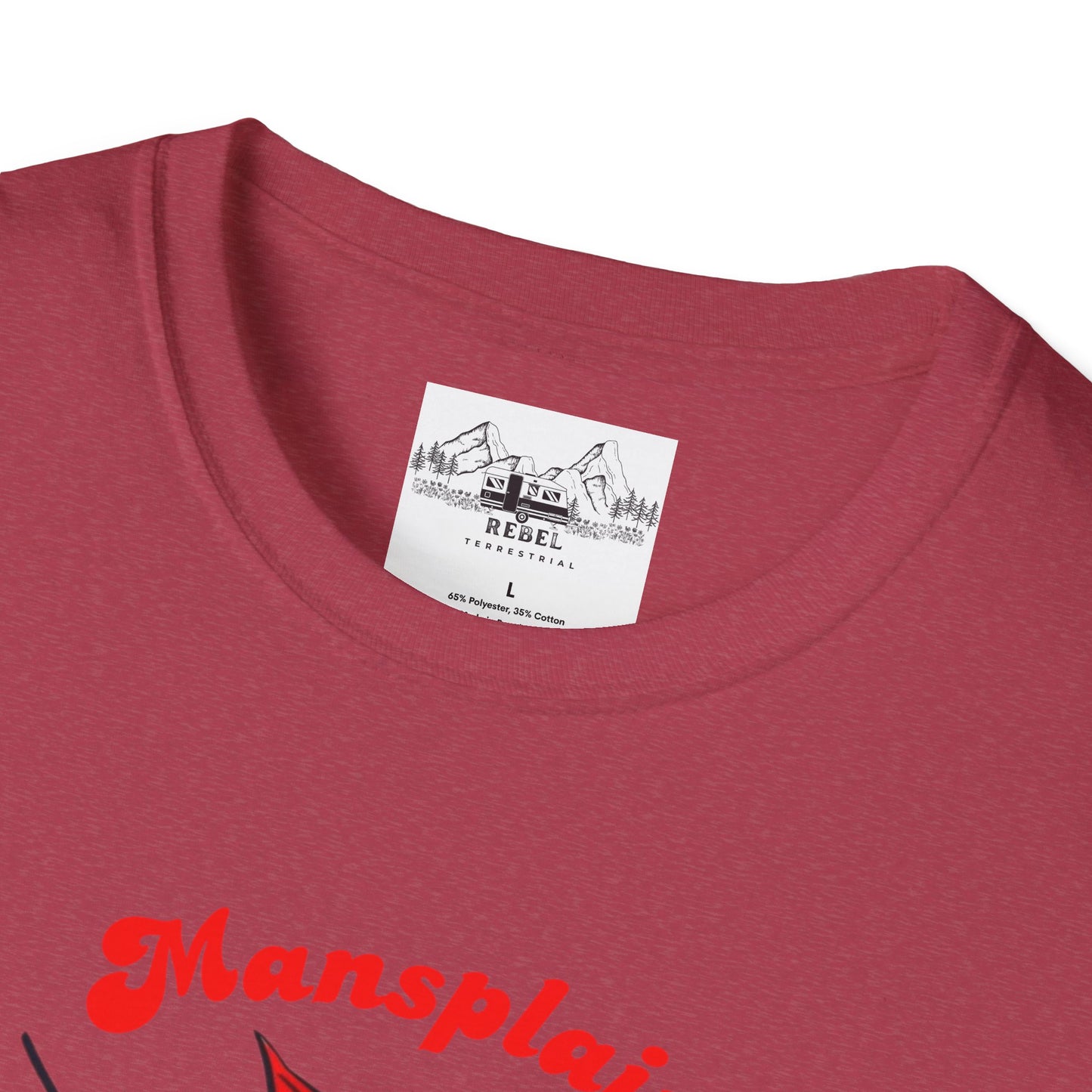Mansplain Elsewhere - Vintage Feminist T-Shirt