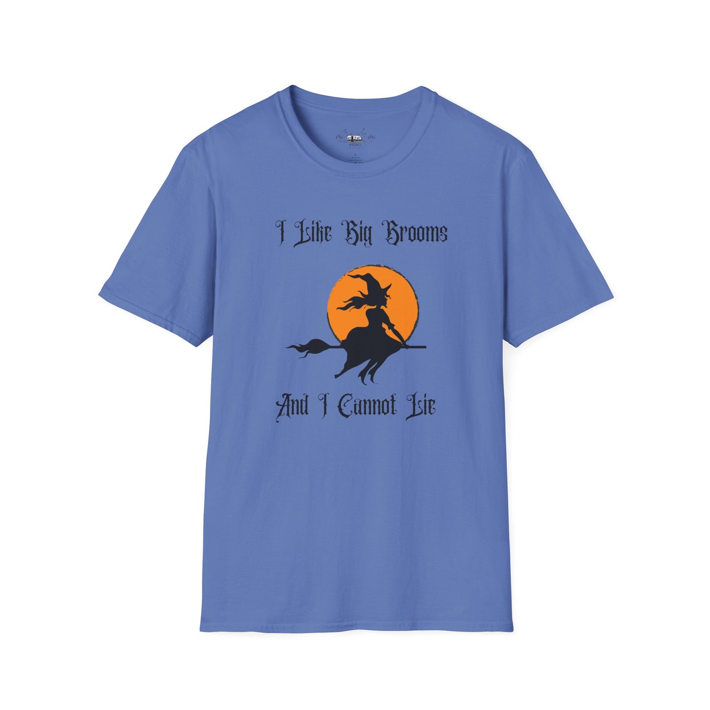 "I Like Big Brooms" Gothic Witch Unisex T-Shirt