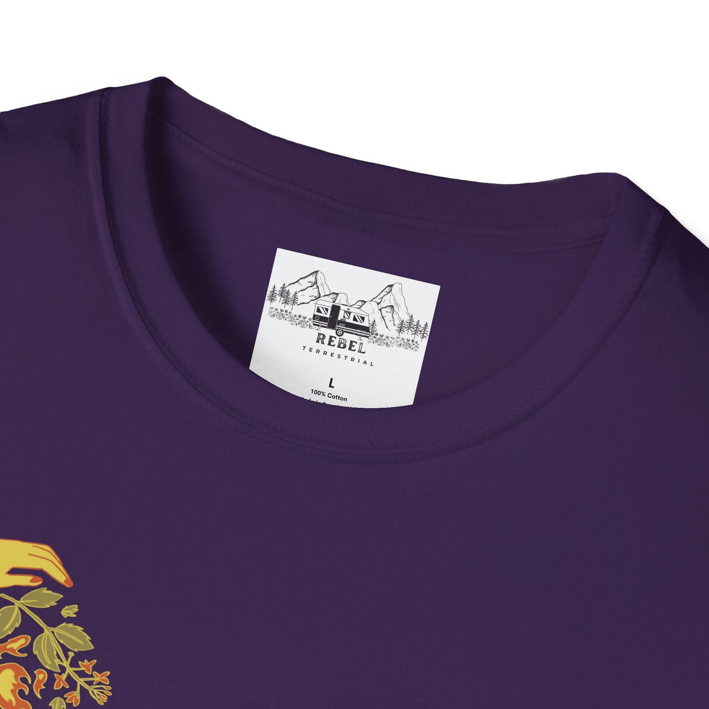The Real Witch Cauldron & Broom Unisex T-Shirt