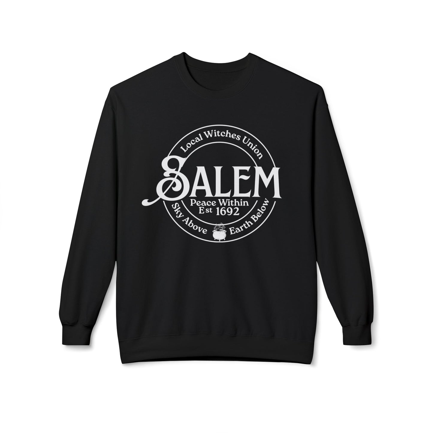 Salem Local Witches Union Midweight Fleece Sweatshirt