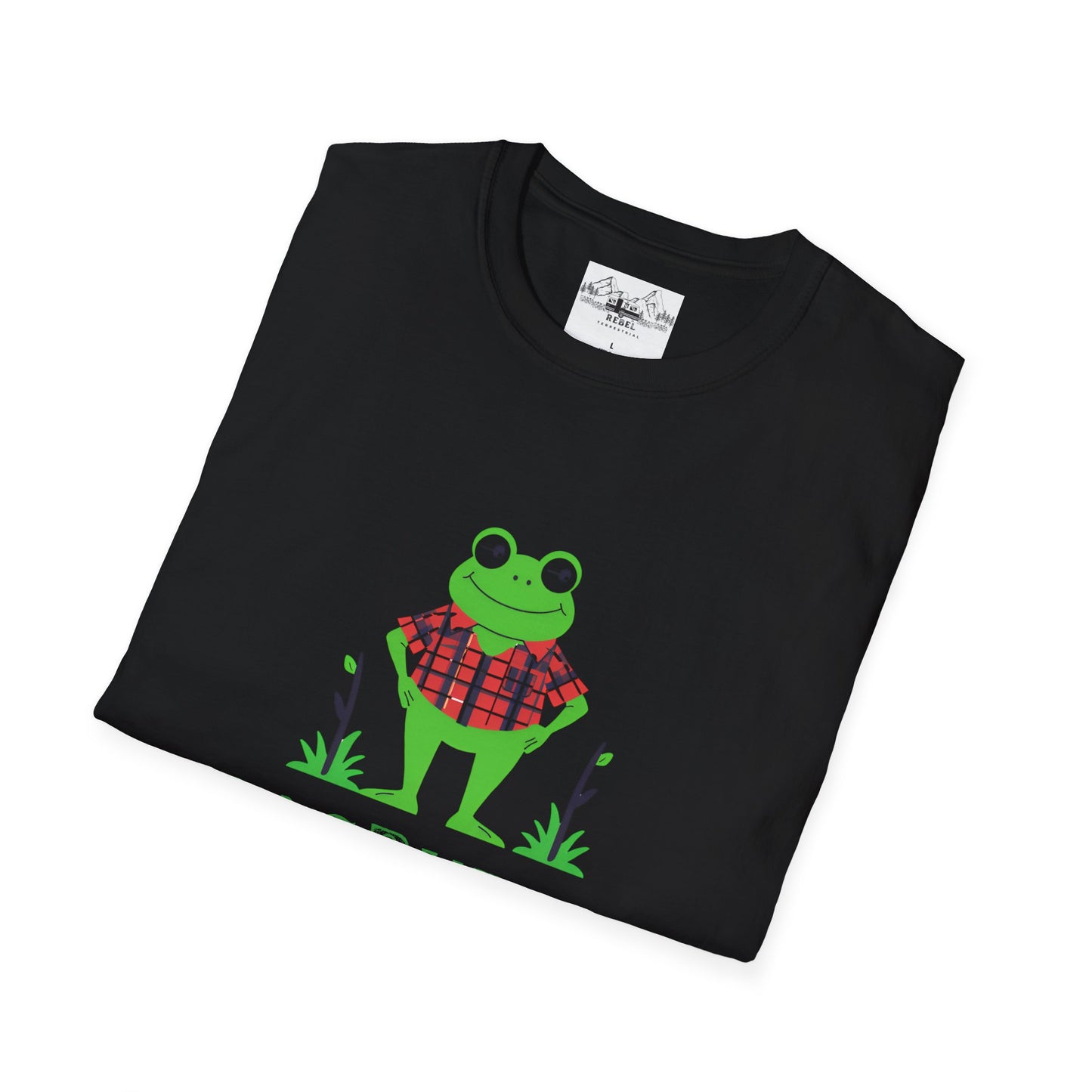 Cartoon Frog "Dagburnit" Unisex Softstyle T-Shirt – Southern Charm Meets Cozy Style