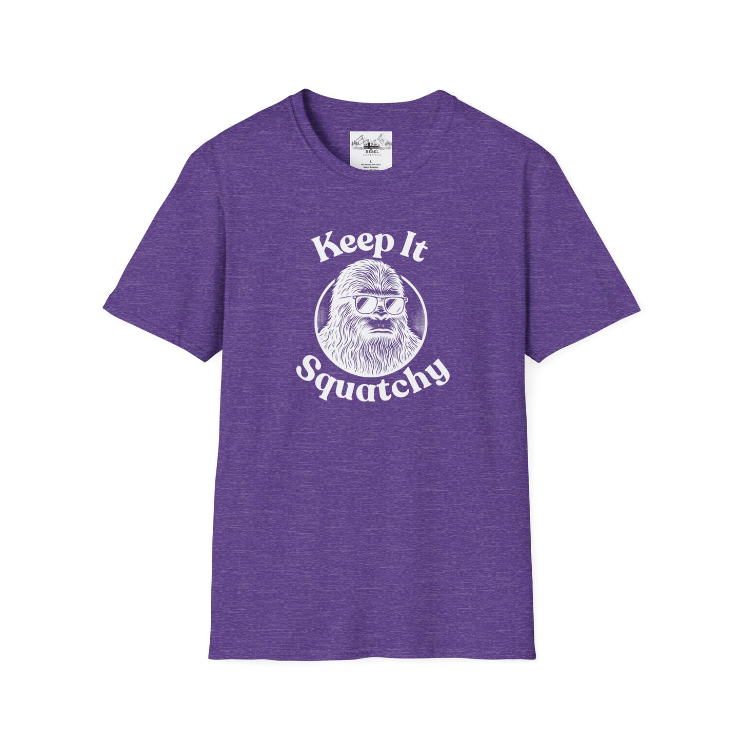 Keep It Squatchy Bigfoot T-Shirt – Unisex Softstyle Tee