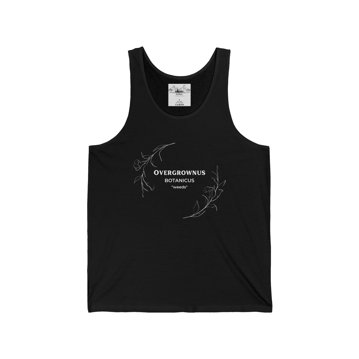 Overgrownus; Botanicus: Weeds β Unisex Tank Top