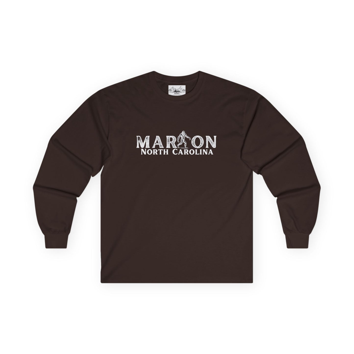 Marion NC Bigfoot Long Sleeve Tee – Celebrate the Legend