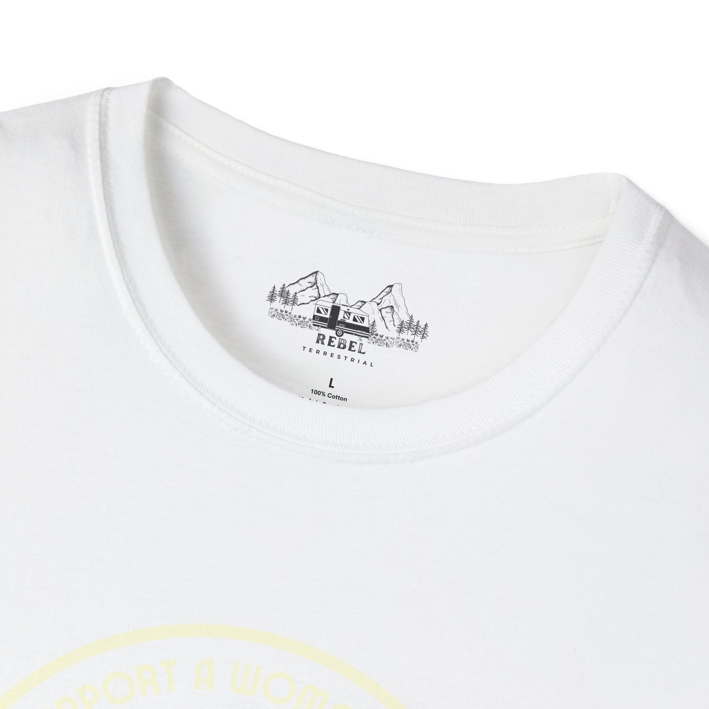 I Support a Woman’s Right to Have Pockets – Retro Tee
