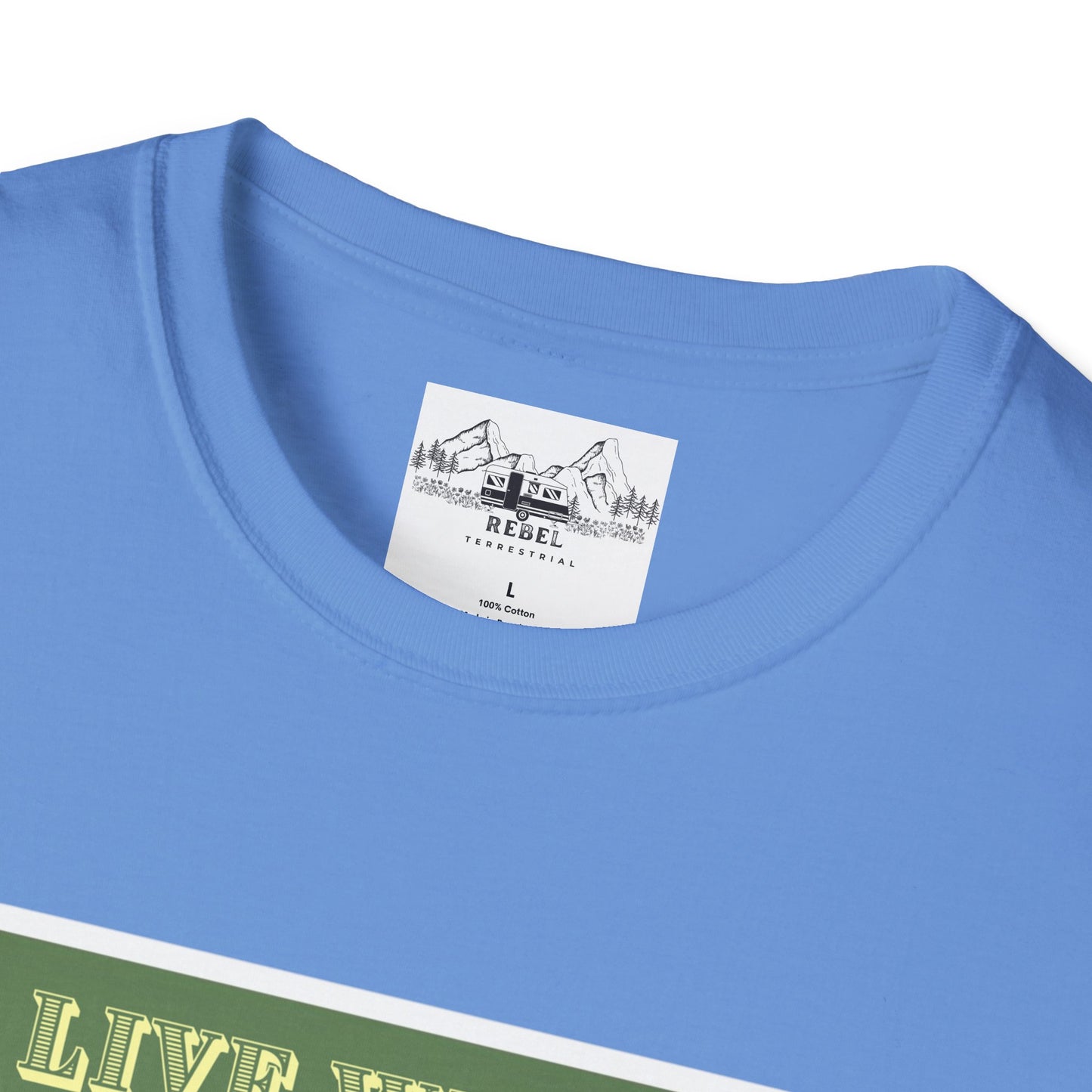 Live Weird, Fake Your Death – Angry Possum T-Shirt