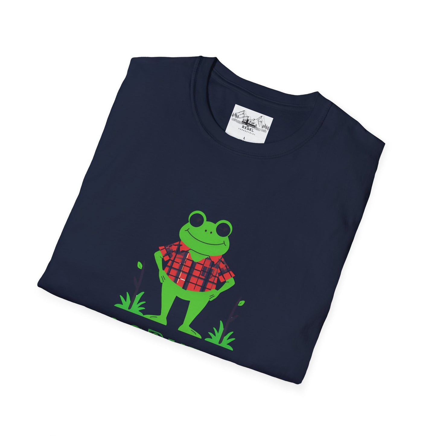 Cartoon Frog "Dagburnit" Unisex Softstyle T-Shirt – Southern Charm Meets Cozy Style