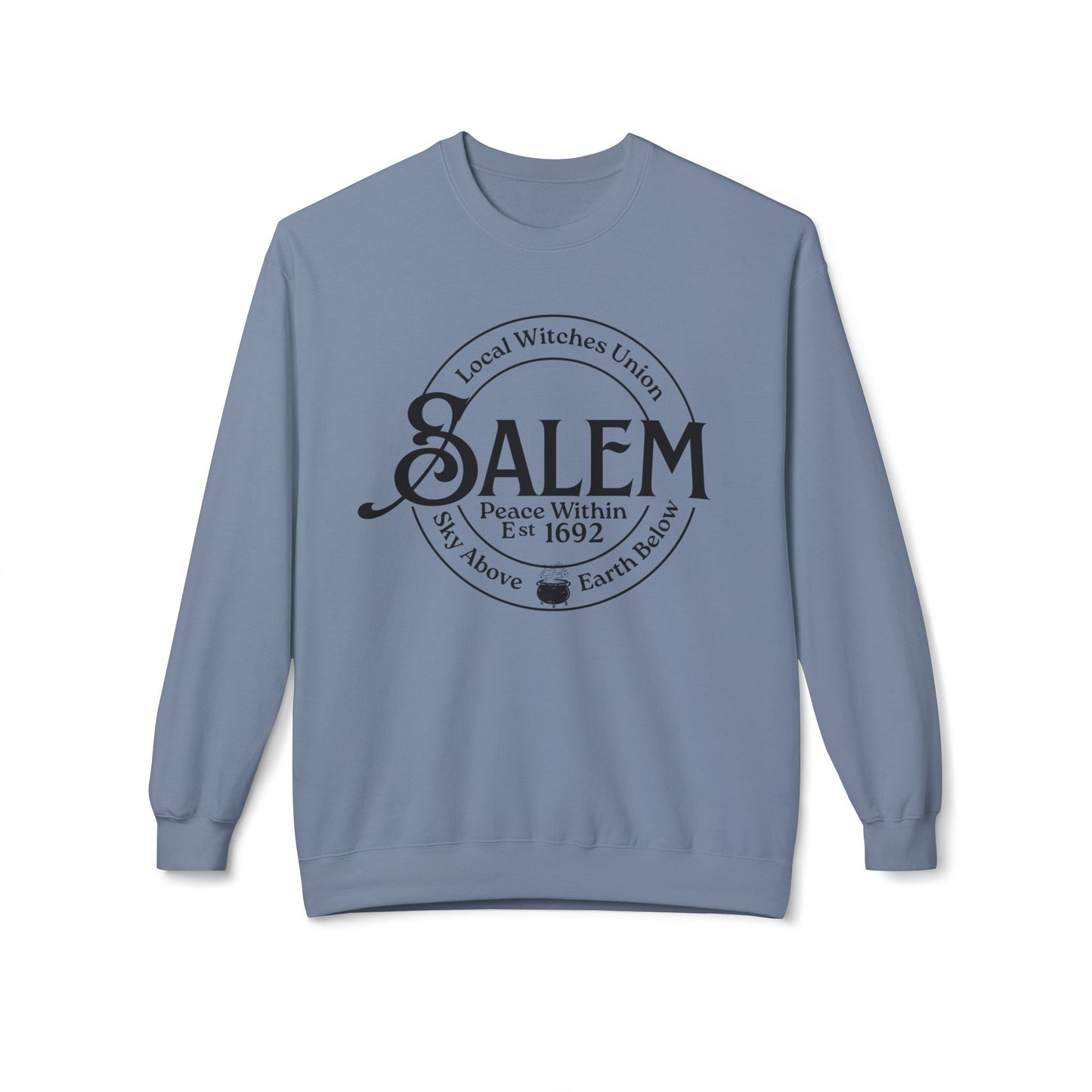 Salem Local Witches Union Midweight Fleece Sweatshirt
