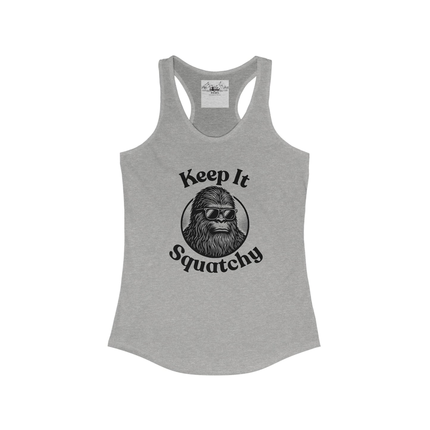 Keep It Squatchy | Women’s Racerback Tank Top