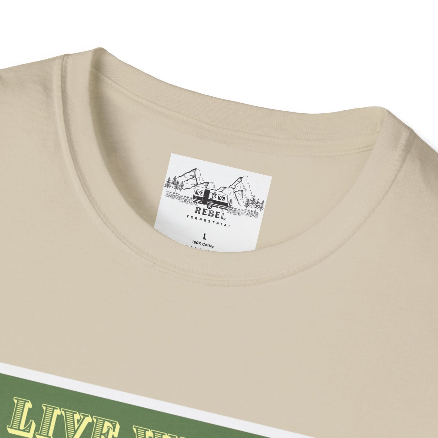 Live Weird, Fake Your Death – Angry Possum T-Shirt