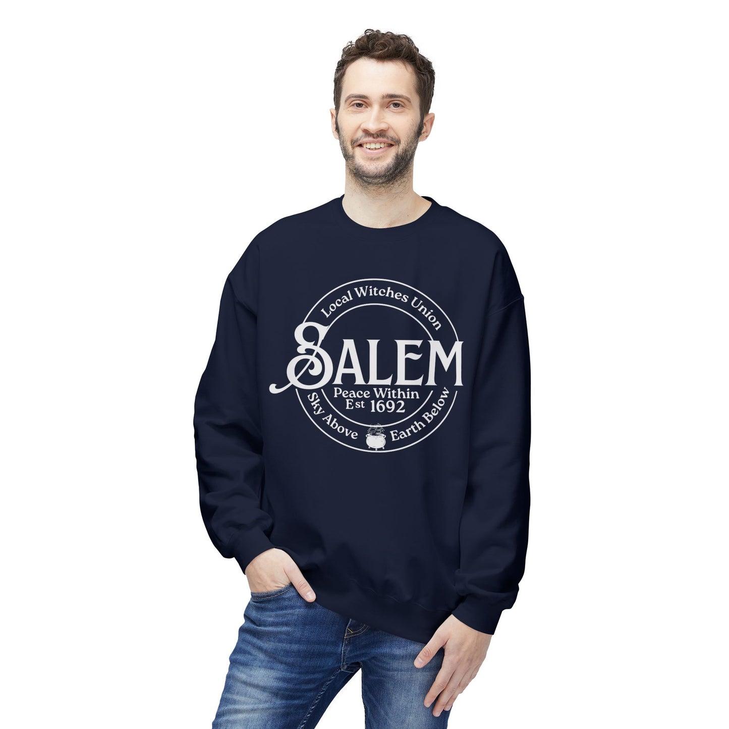 Salem Local Witches Union Midweight Fleece Sweatshirt