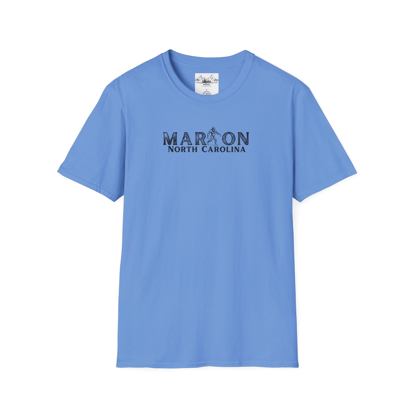 Marion North Carolina Bigfoot T-Shirt – Unisex Softstyle Tee