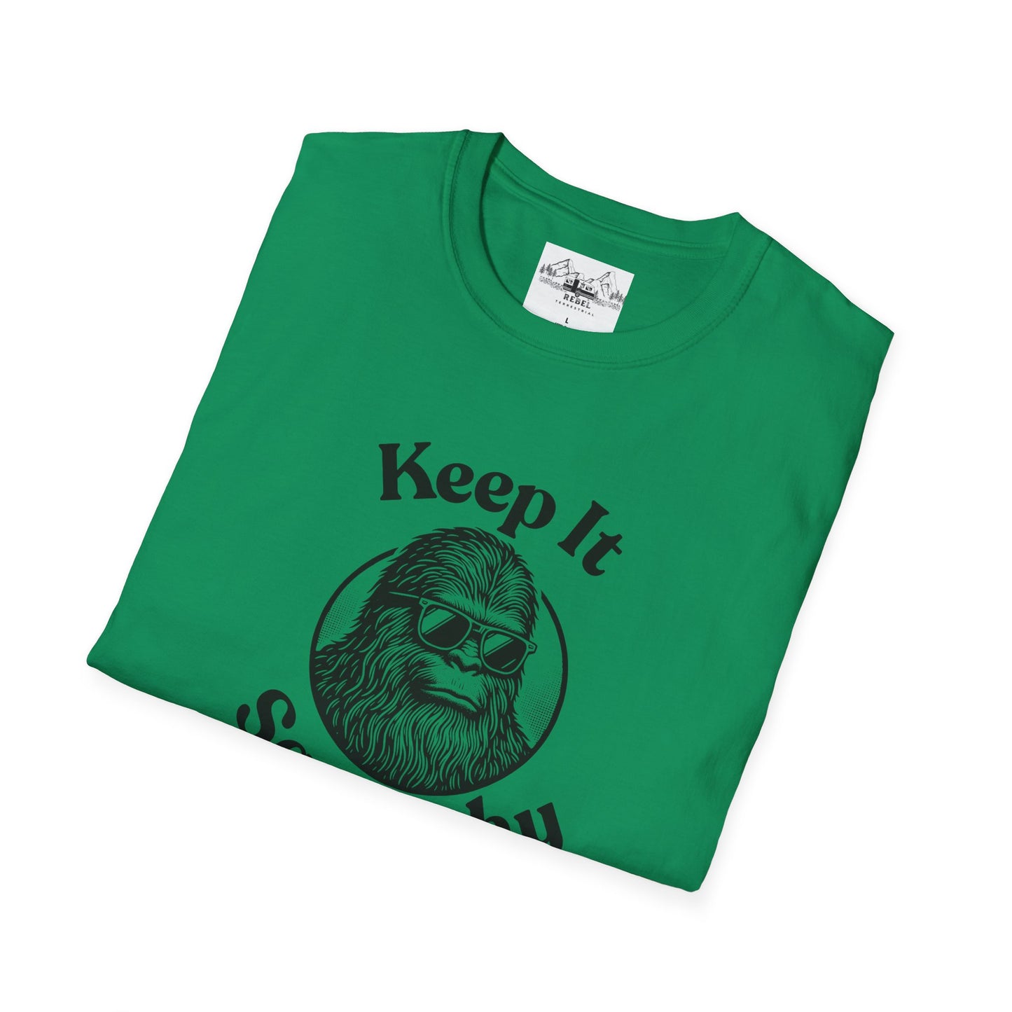 Keep It Squatchy Bigfoot T-Shirt – Unisex Softstyle Tee