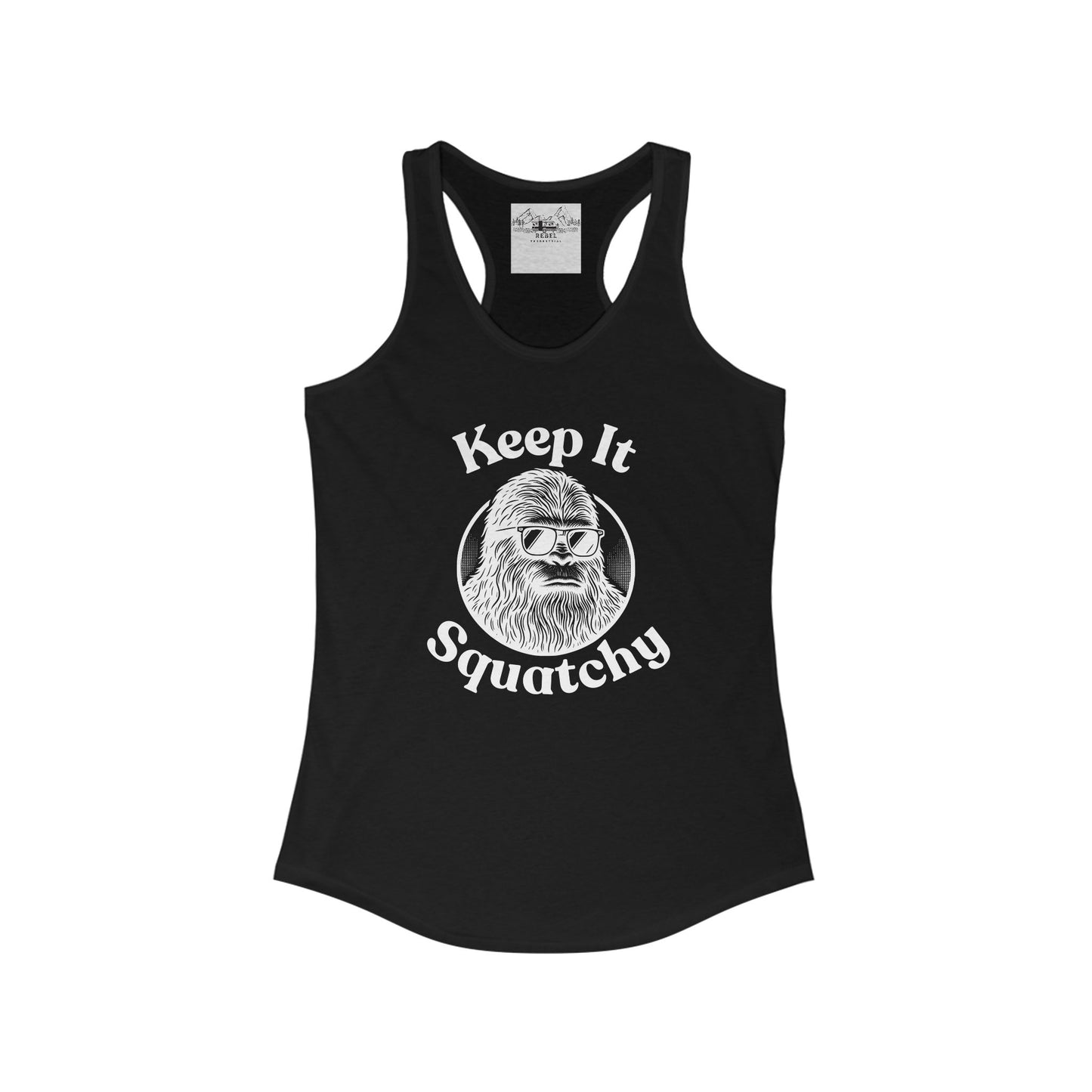 Keep It Squatchy | Women’s Racerback Tank Top