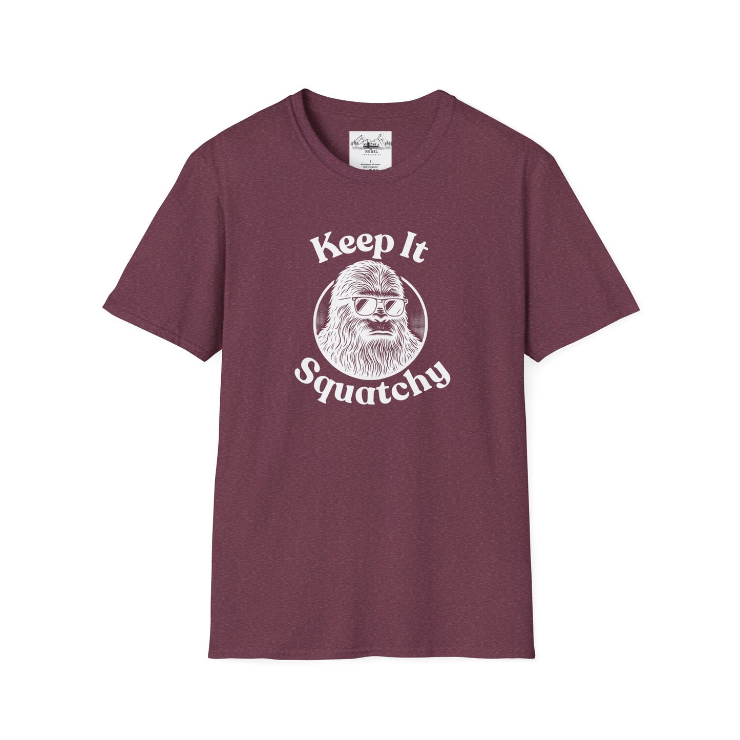 Keep It Squatchy Bigfoot T-Shirt – Unisex Softstyle Tee