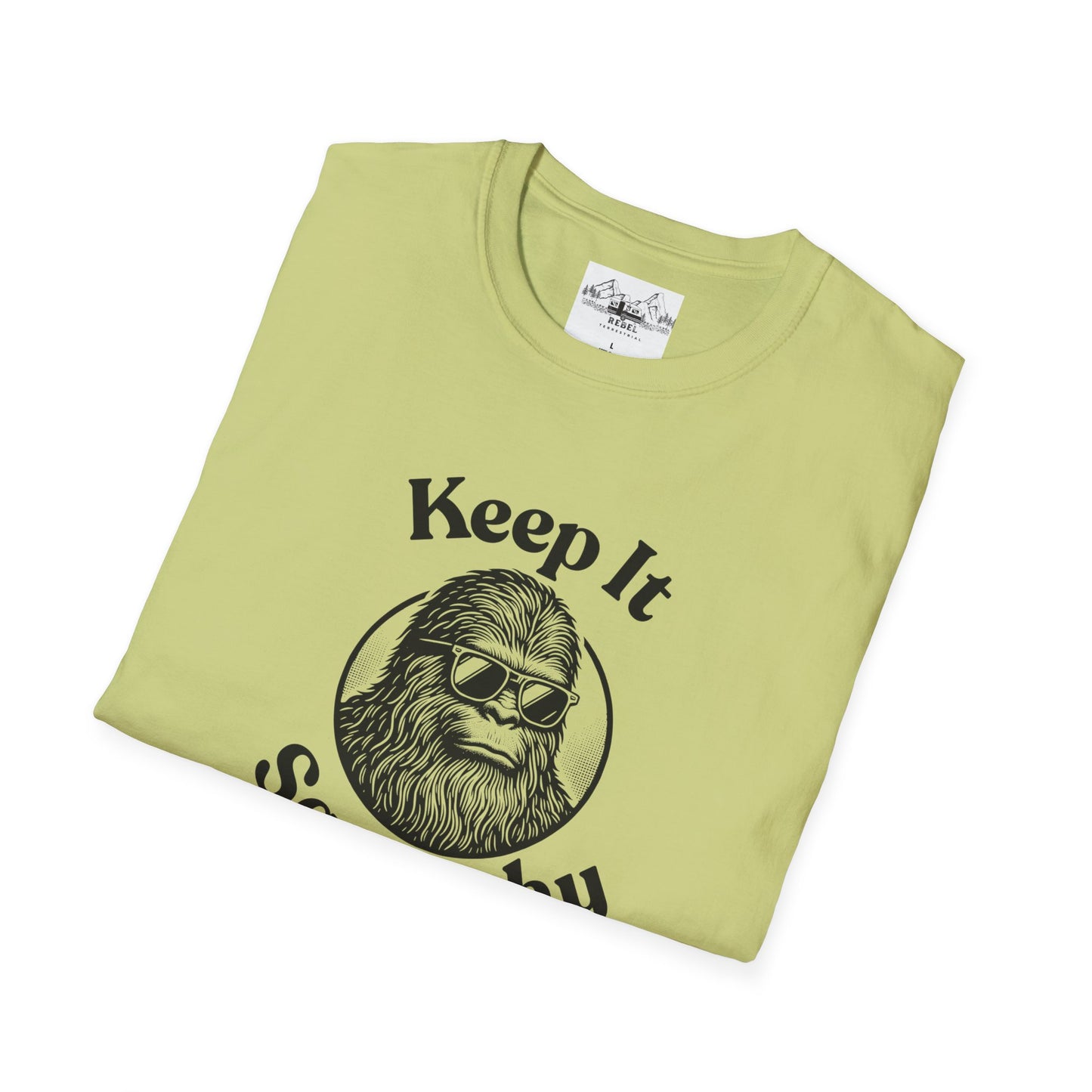 Keep It Squatchy Bigfoot T-Shirt – Unisex Softstyle Tee