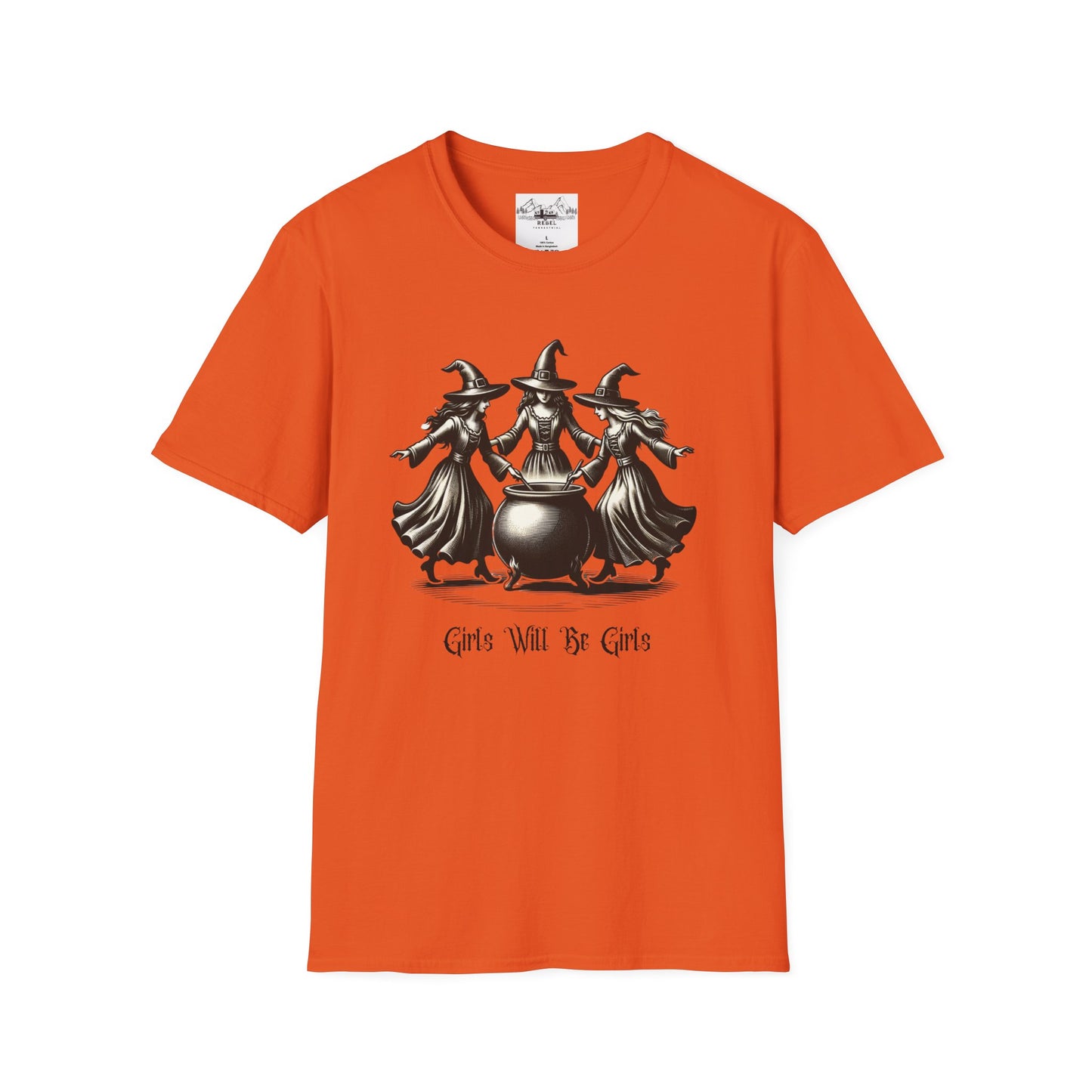 "Girls Will Be Girls" Witches Unisex T-Shirt
