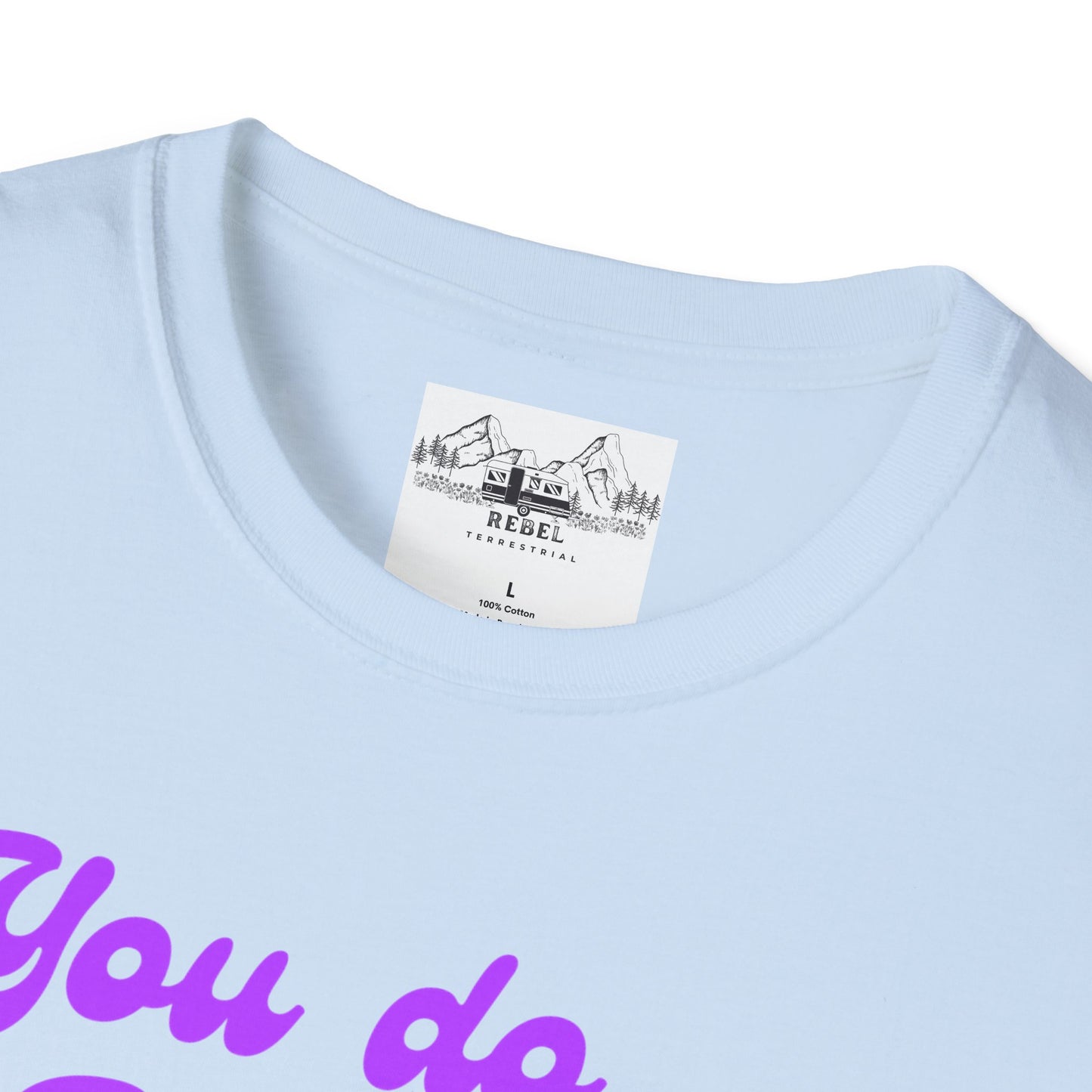 You Do You Boo – Playful Purple Lettering T-Shirt