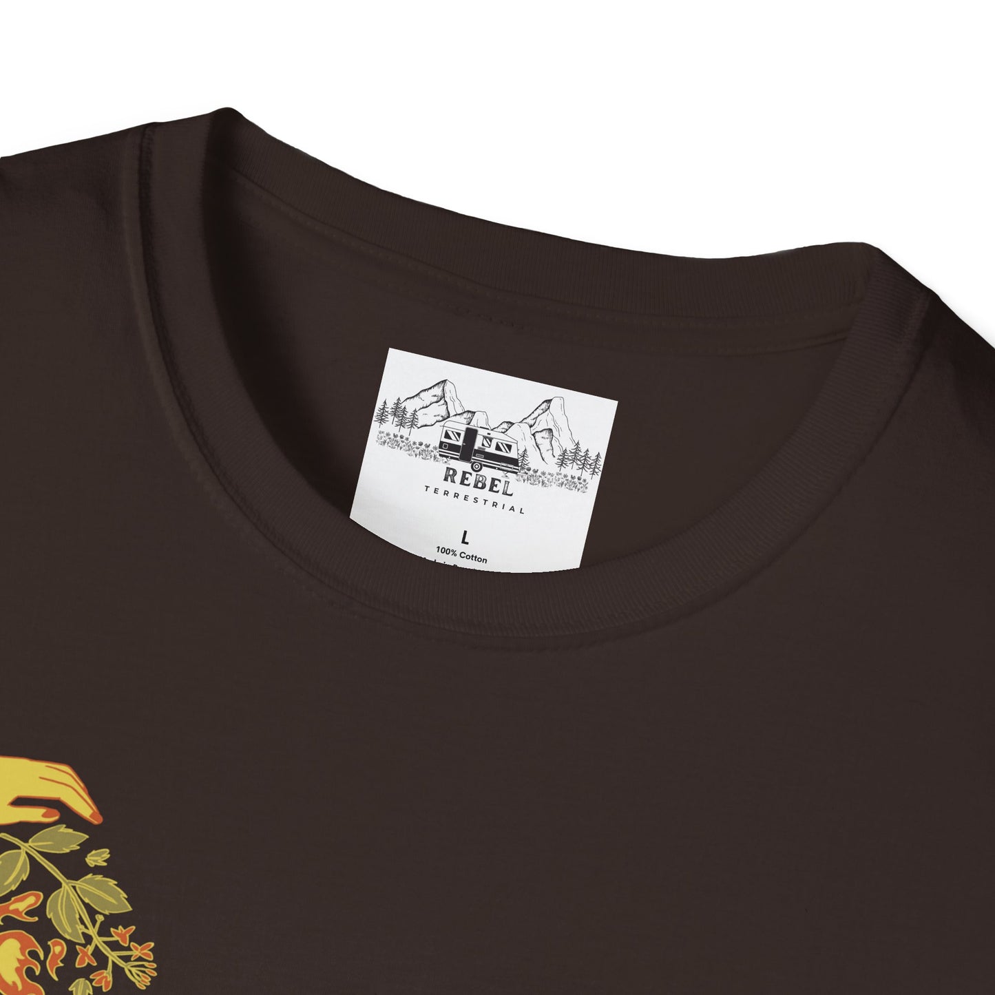 The Real Witch Cauldron & Broom Unisex T-Shirt