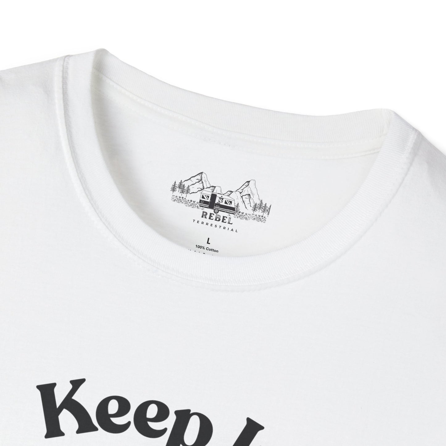 Keep It Squatchy Bigfoot T-Shirt – Unisex Softstyle Tee