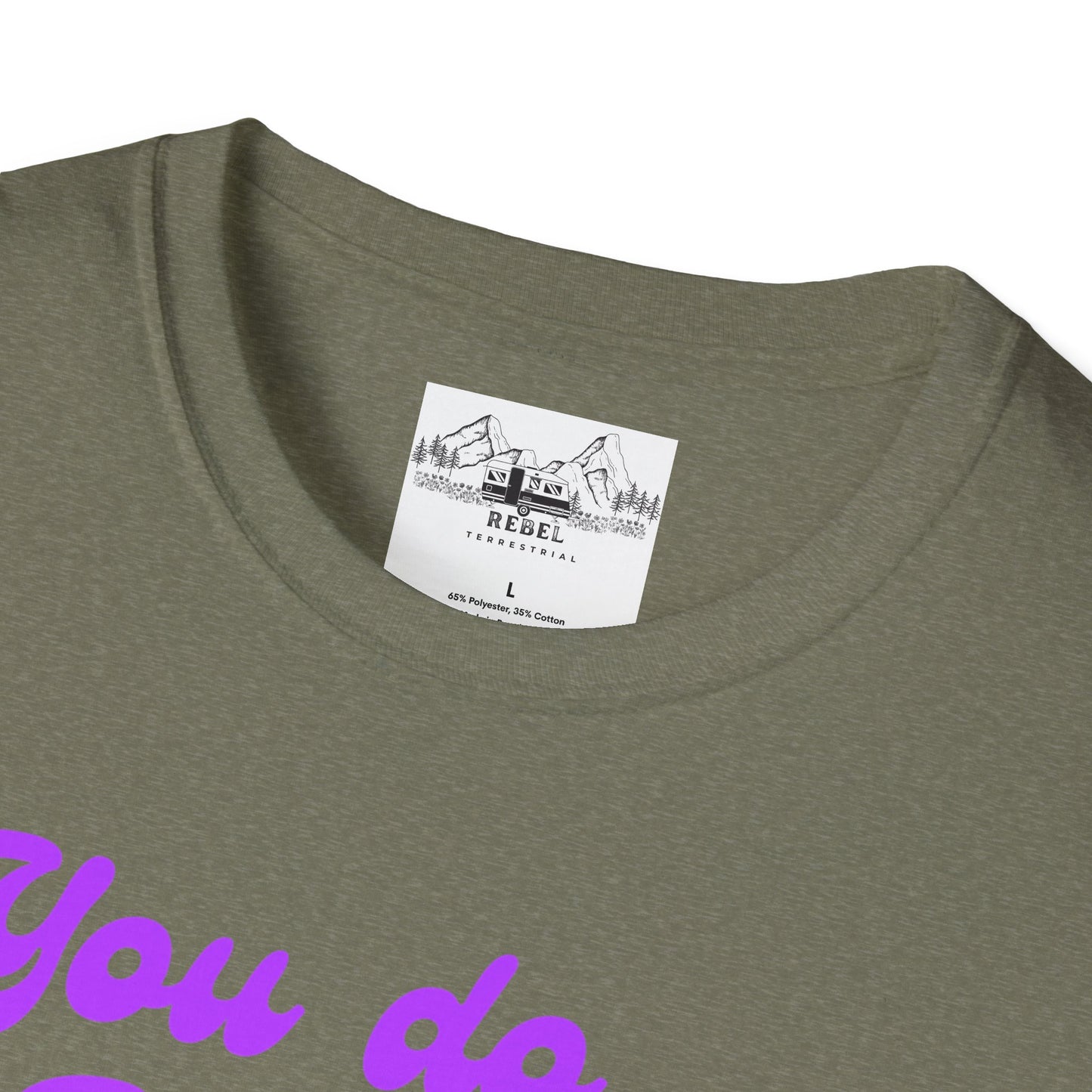 You Do You Boo – Playful Purple Lettering T-Shirt
