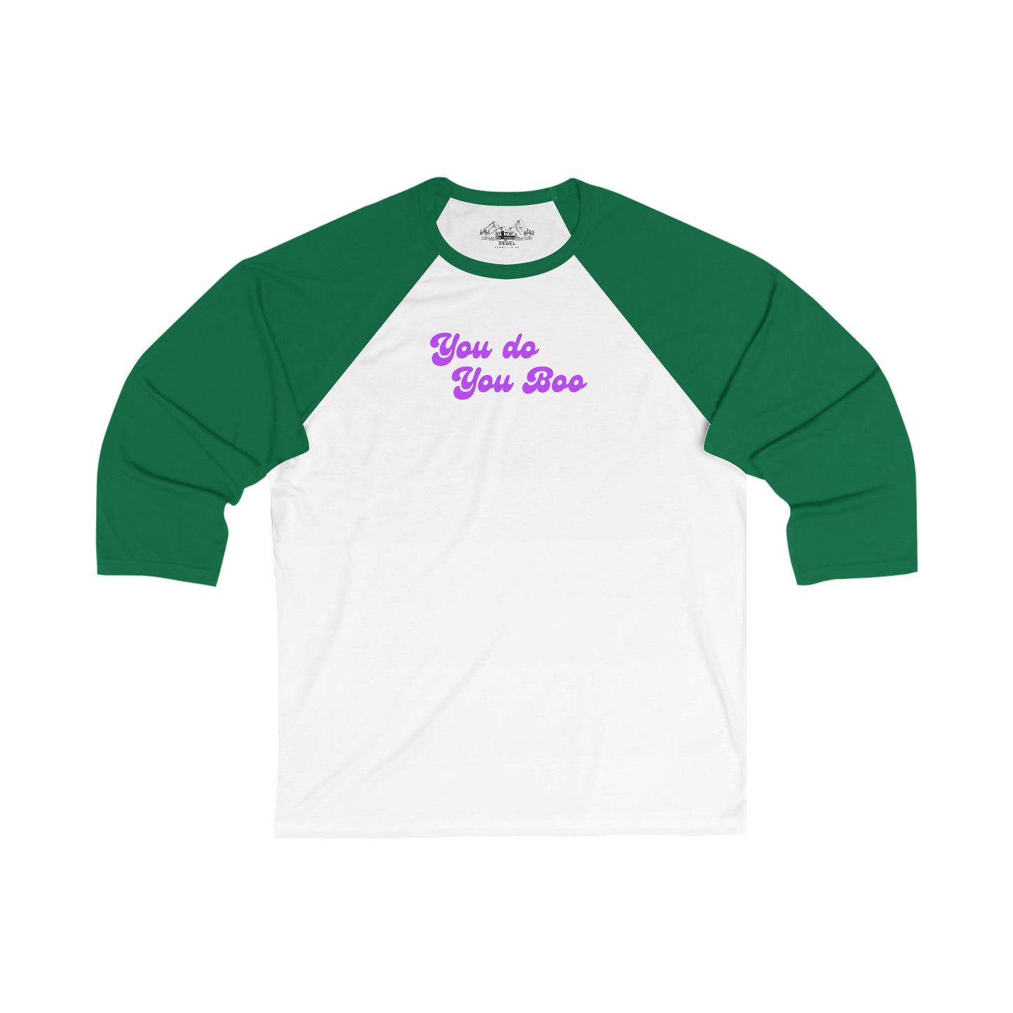 You Do You Boo – 3/4 Sleeve Baseball Tee