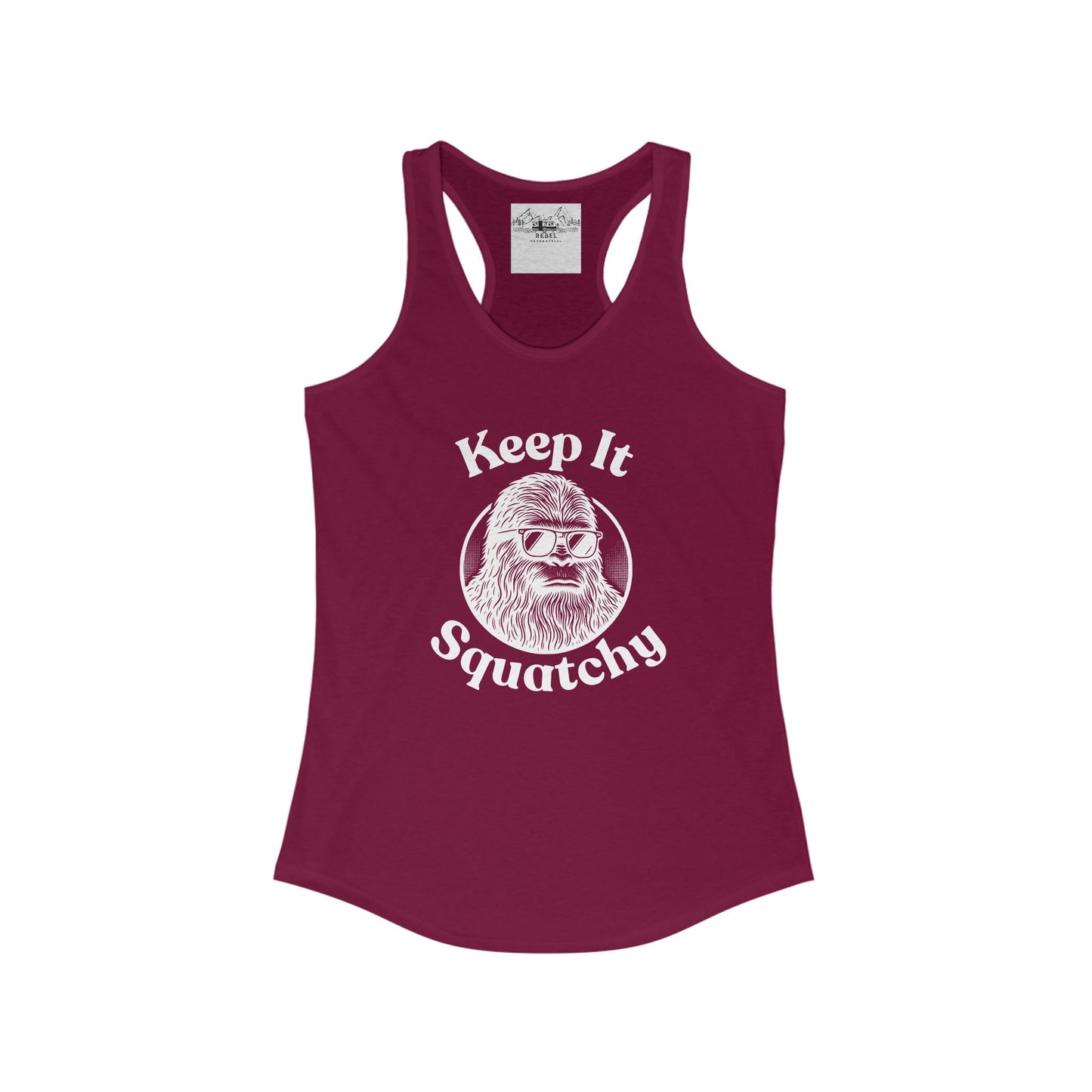 Keep It Squatchy | Women’s Racerback Tank Top
