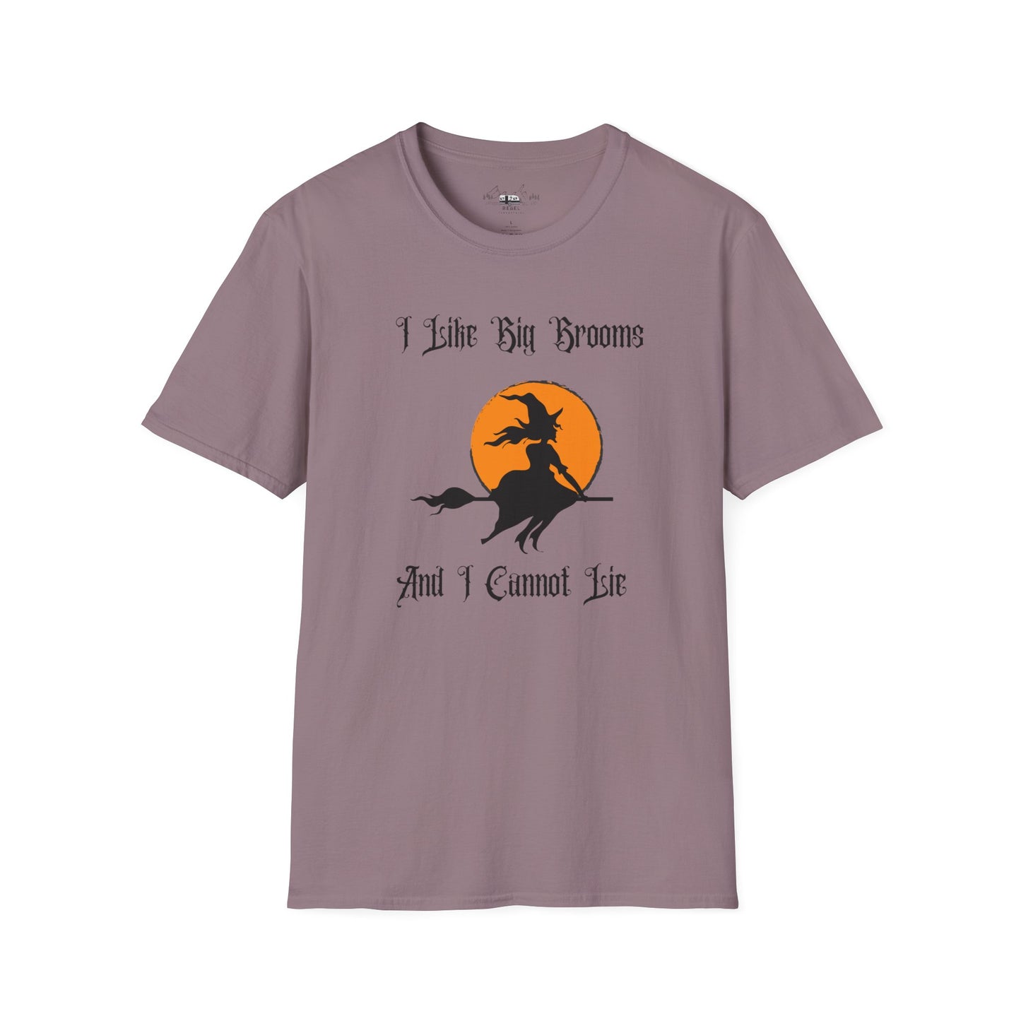 "I Like Big Brooms" Gothic Witch Unisex T-Shirt