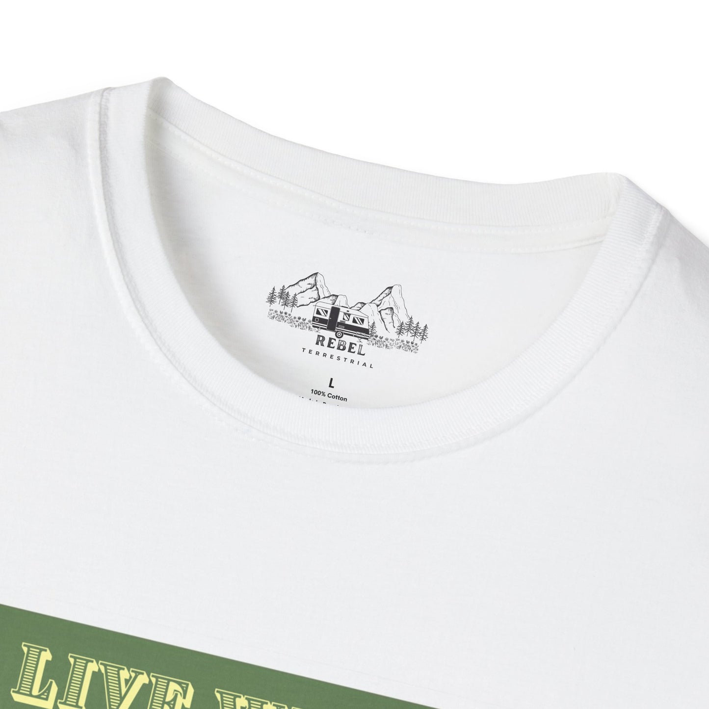 Live Weird, Fake Your Death – Angry Possum T-Shirt