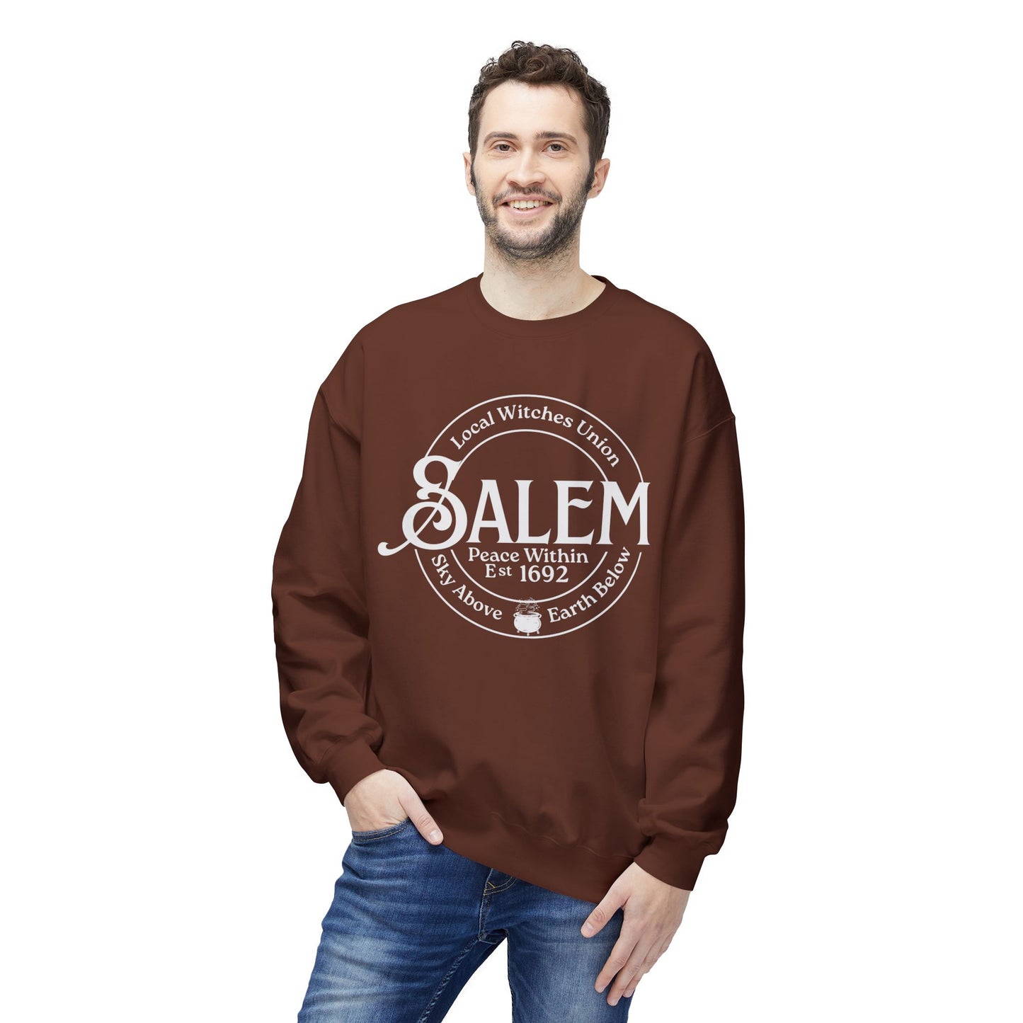 Salem Local Witches Union Midweight Fleece Sweatshirt