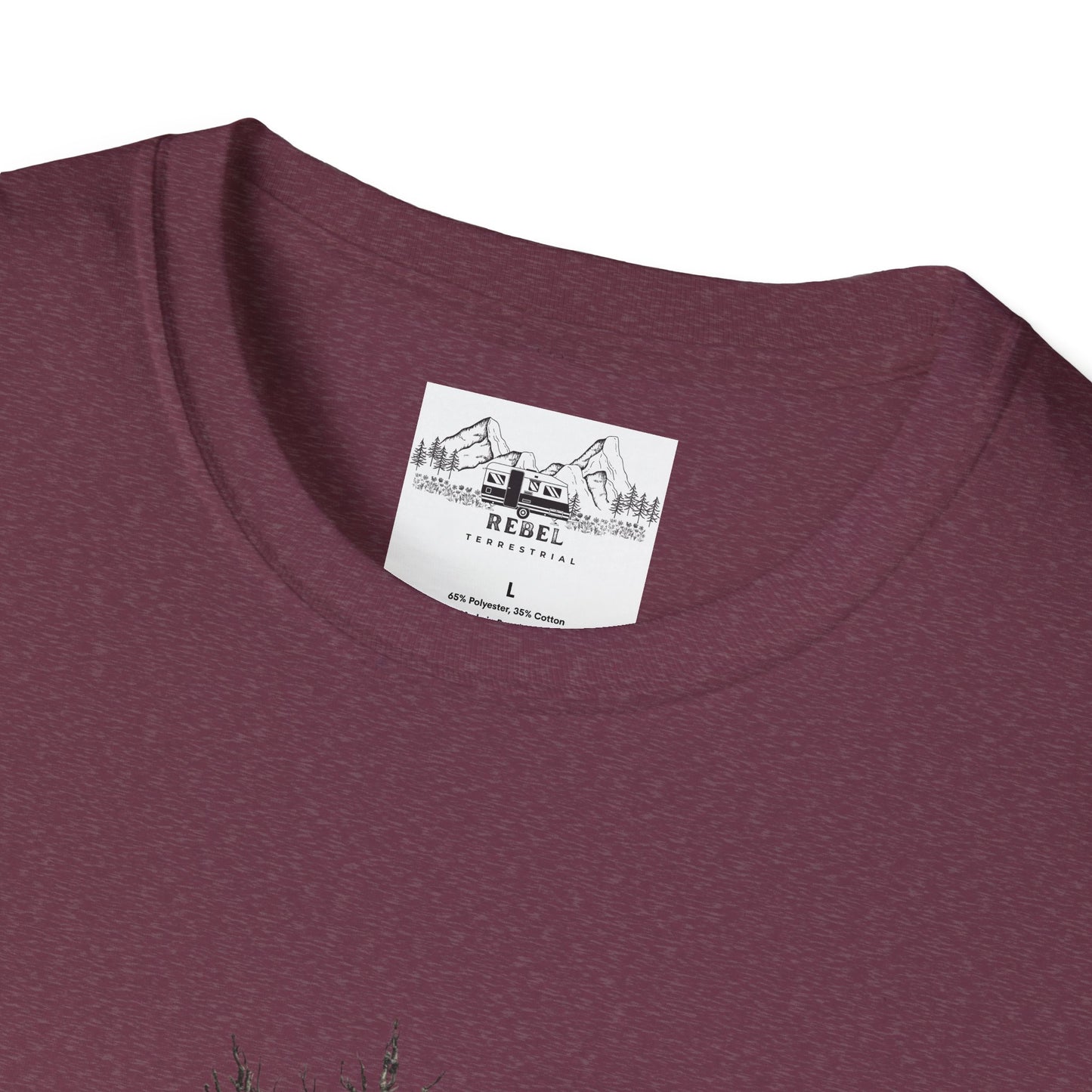 Keep Calm and Hike On | Tree Crown Unisex Softstyle T-Shirt