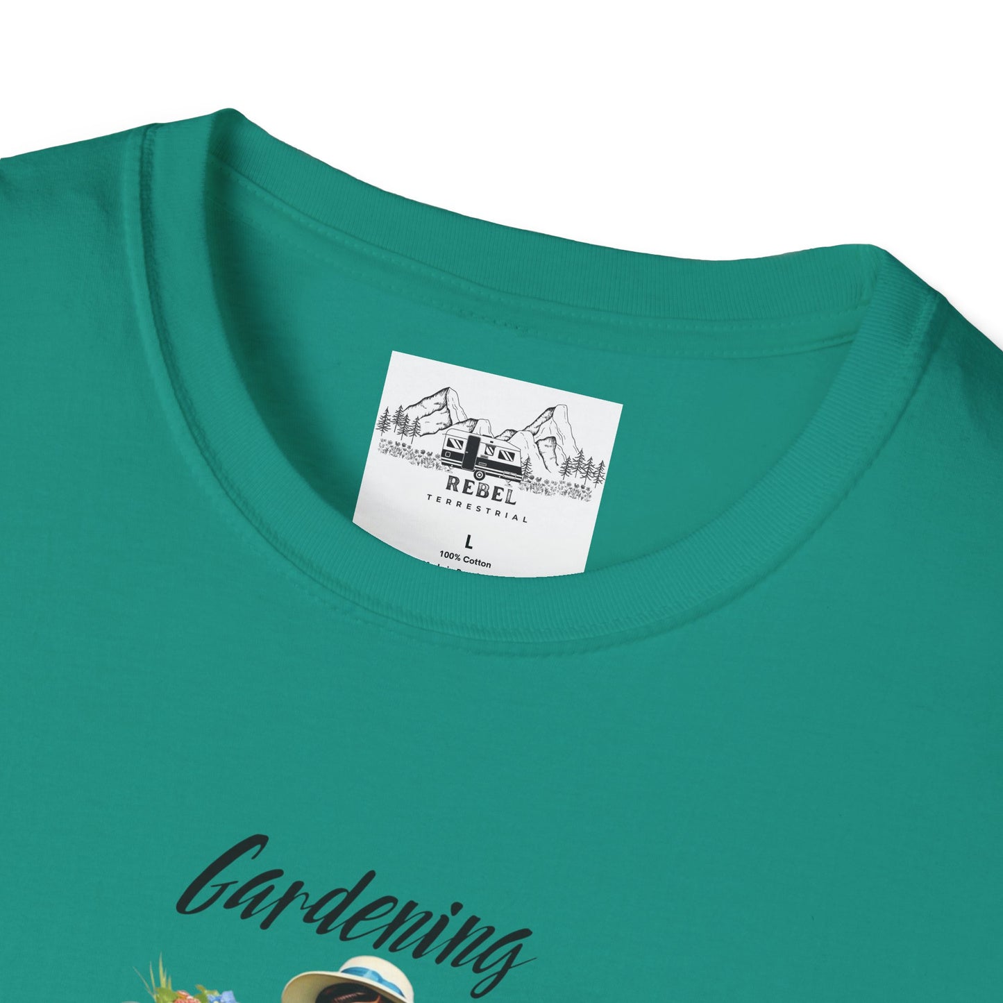Gardening, Because Murder is Wrong – Vintage Humor T-Shirt