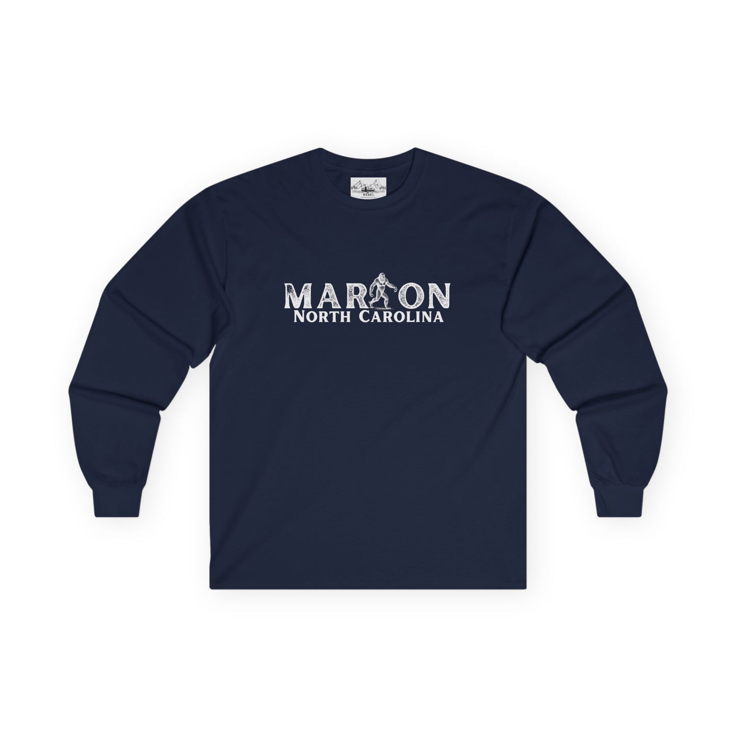 Marion NC Bigfoot Long Sleeve Tee – Celebrate the Legend