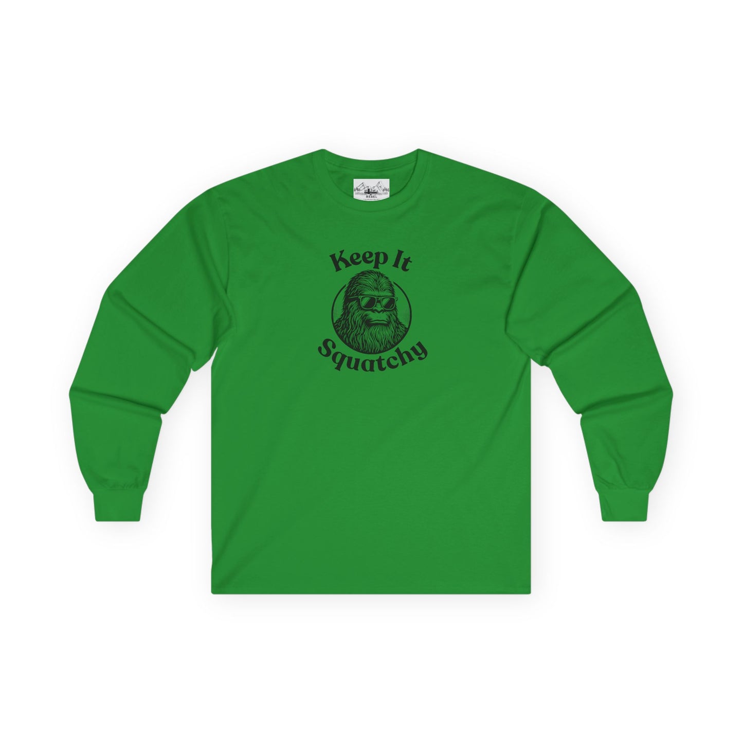 Keep It Squatchy | Bigfoot Long Sleeve Unisex Ultra Cotton Tee