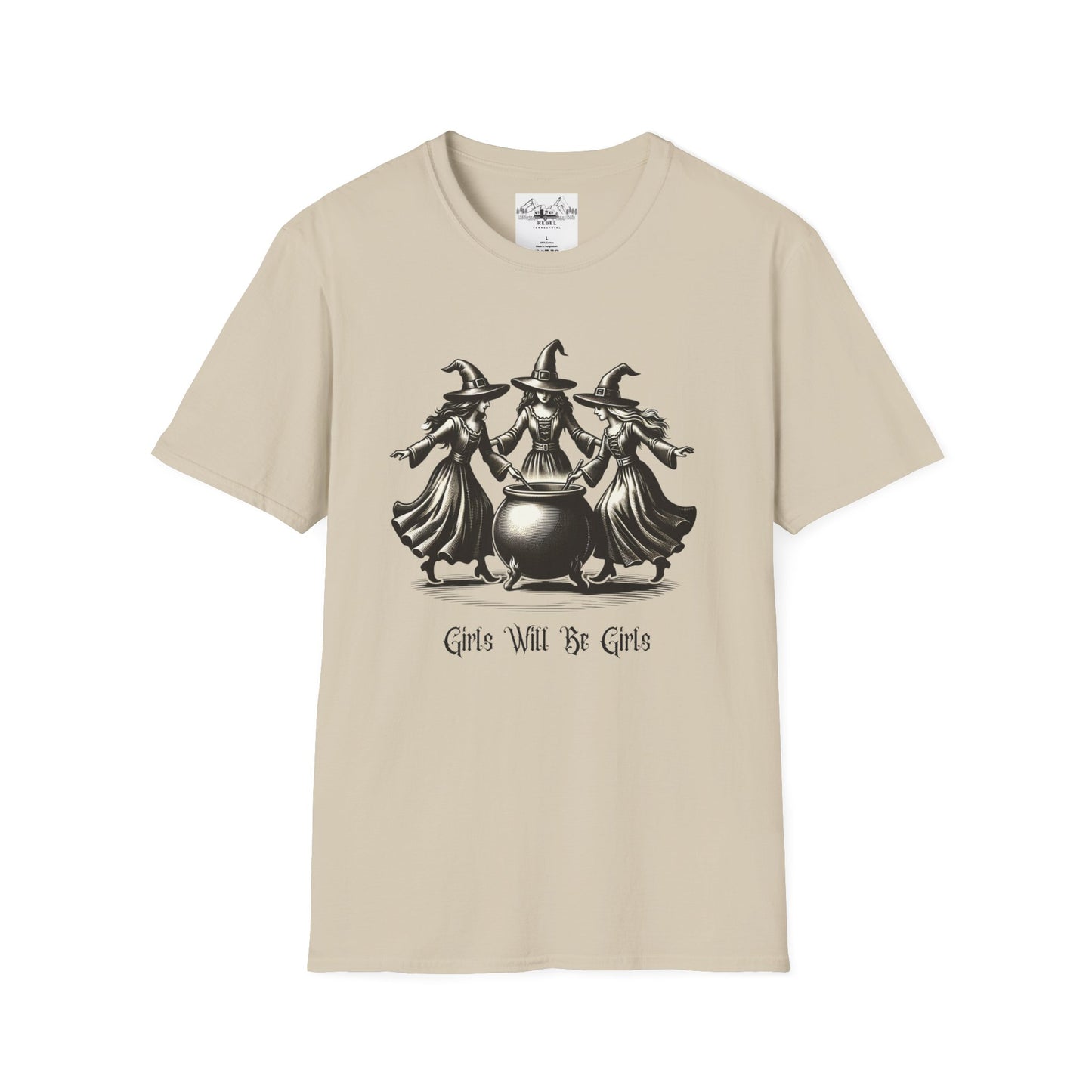 "Girls Will Be Girls" Witches Unisex T-Shirt
