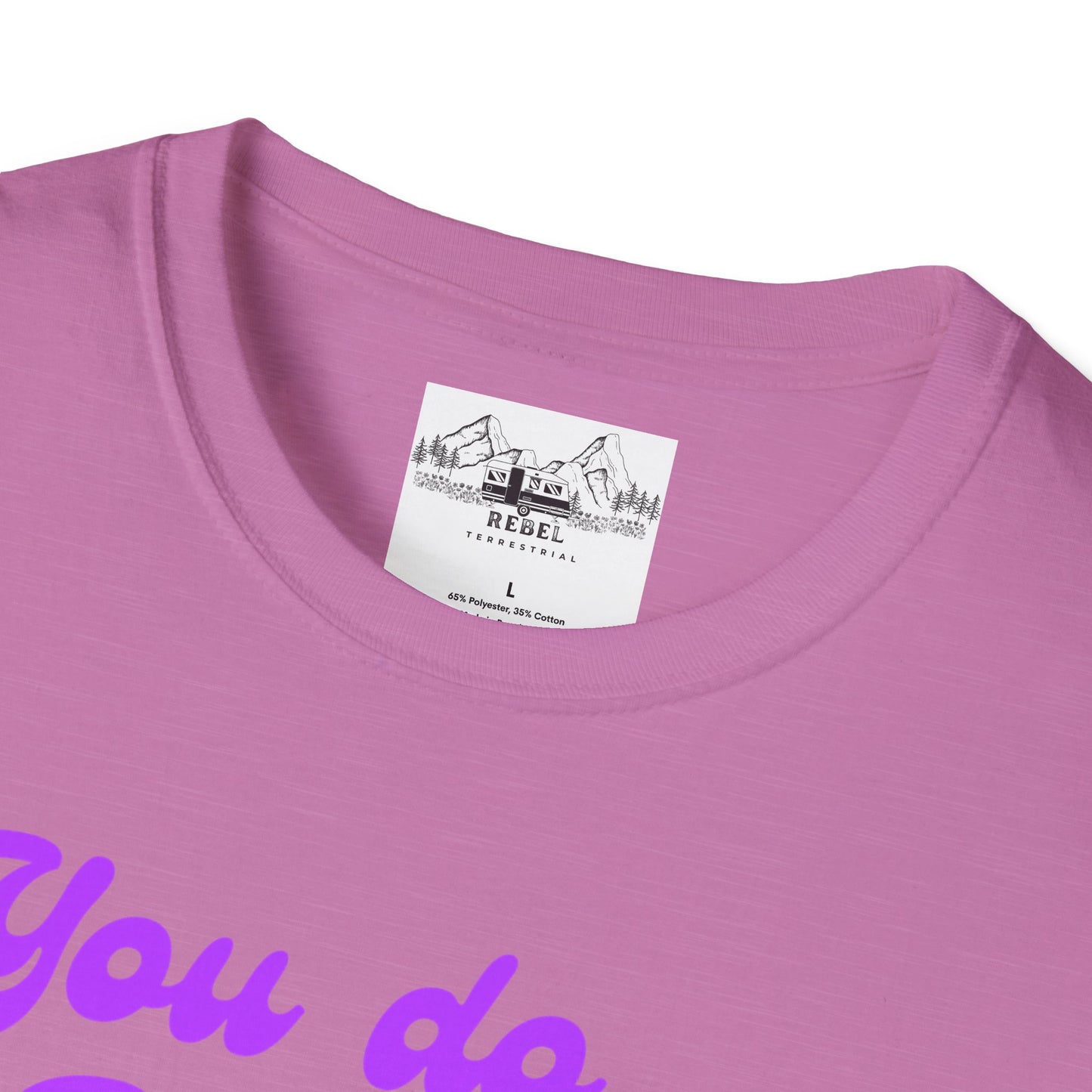 You Do You Boo – Playful Purple Lettering T-Shirt