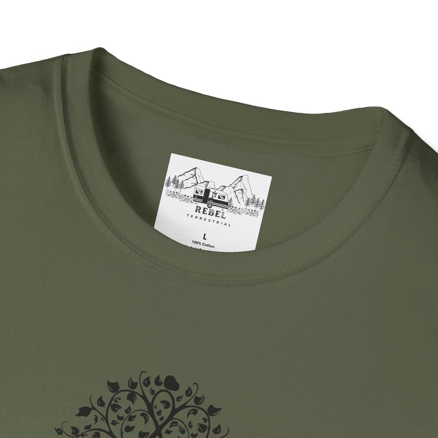Tree of Knowledge β Ruth Stout Quote T-Shirt