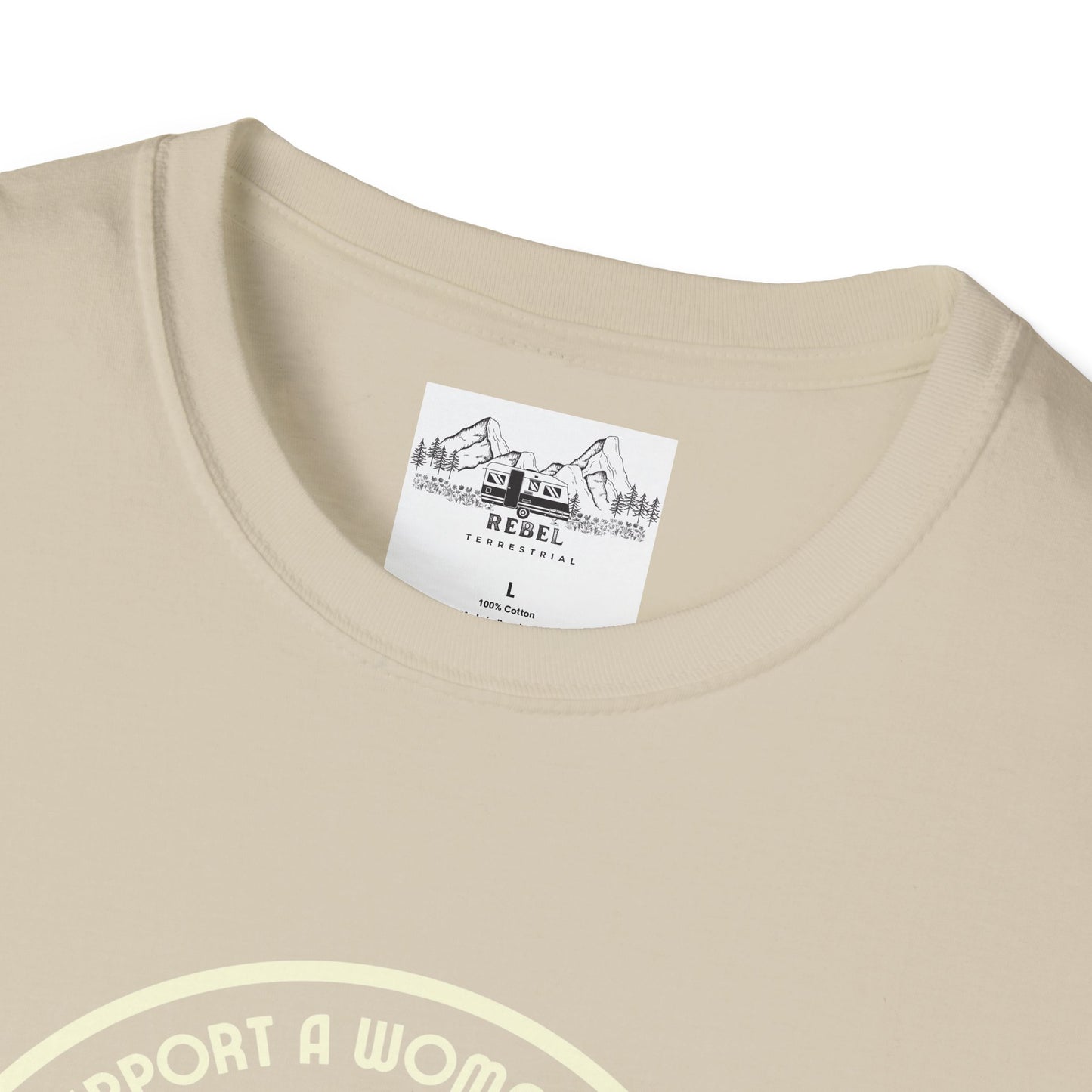 I Support a Woman’s Right to Have Pockets – Retro Tee