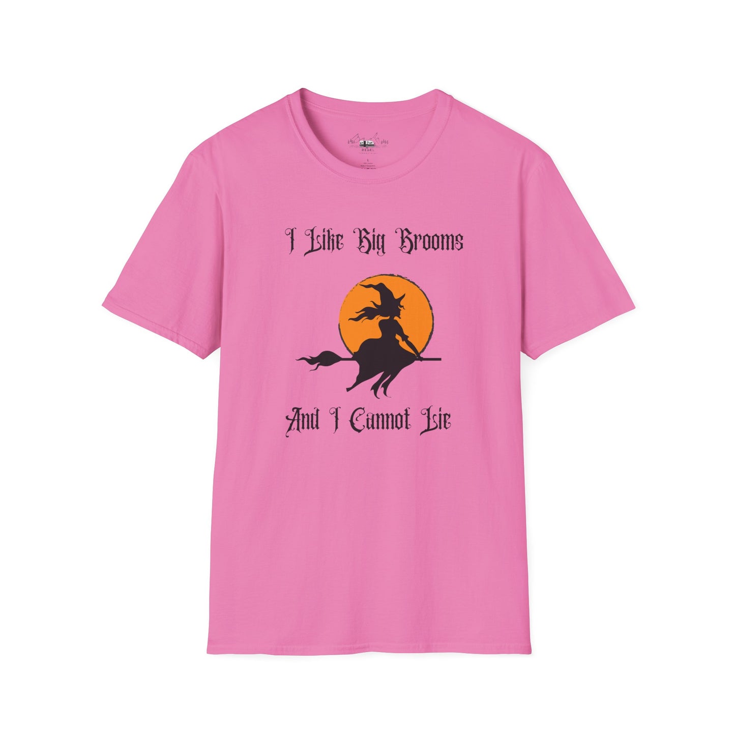 "I Like Big Brooms" Gothic Witch Unisex T-Shirt
