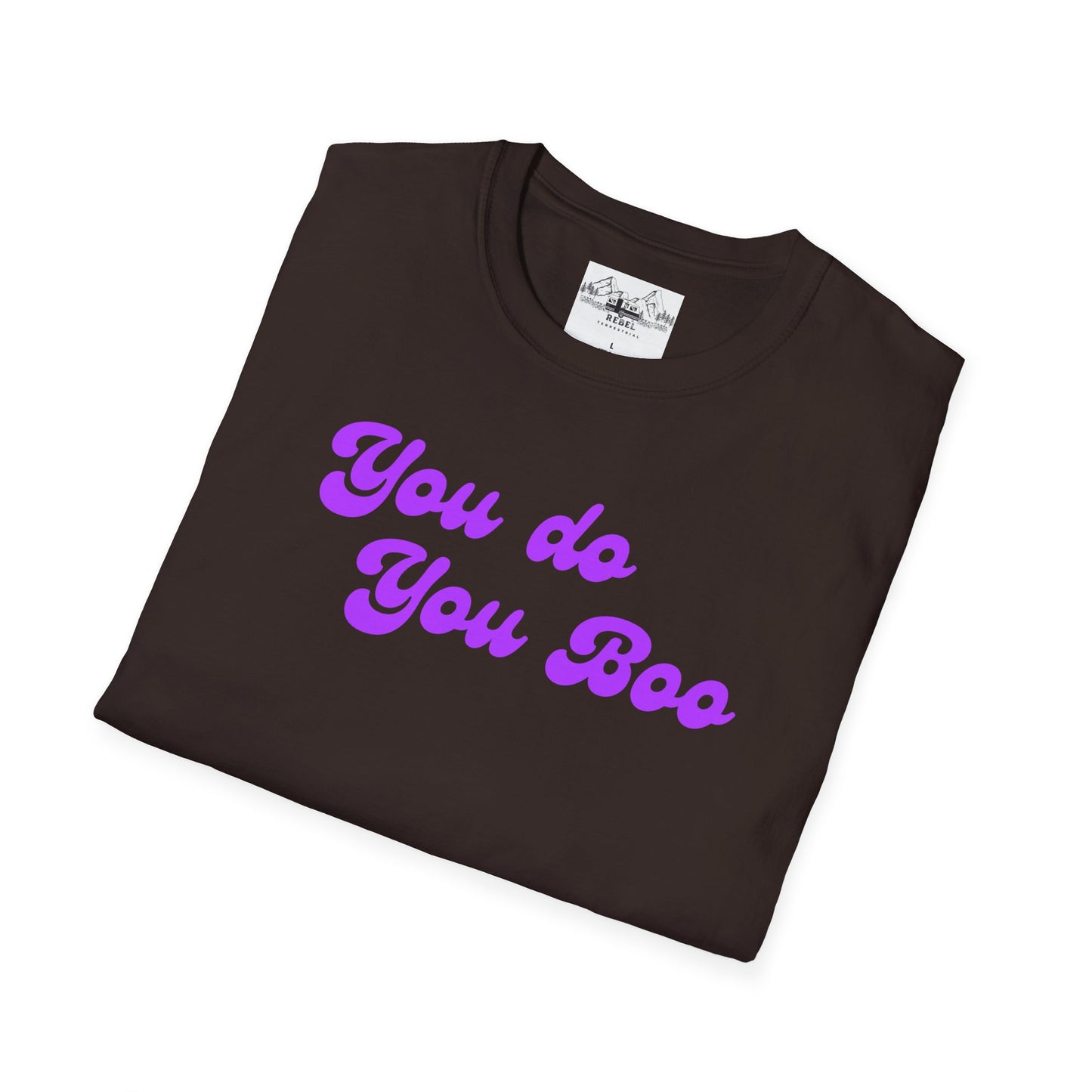 You Do You Boo – Playful Purple Lettering T-Shirt